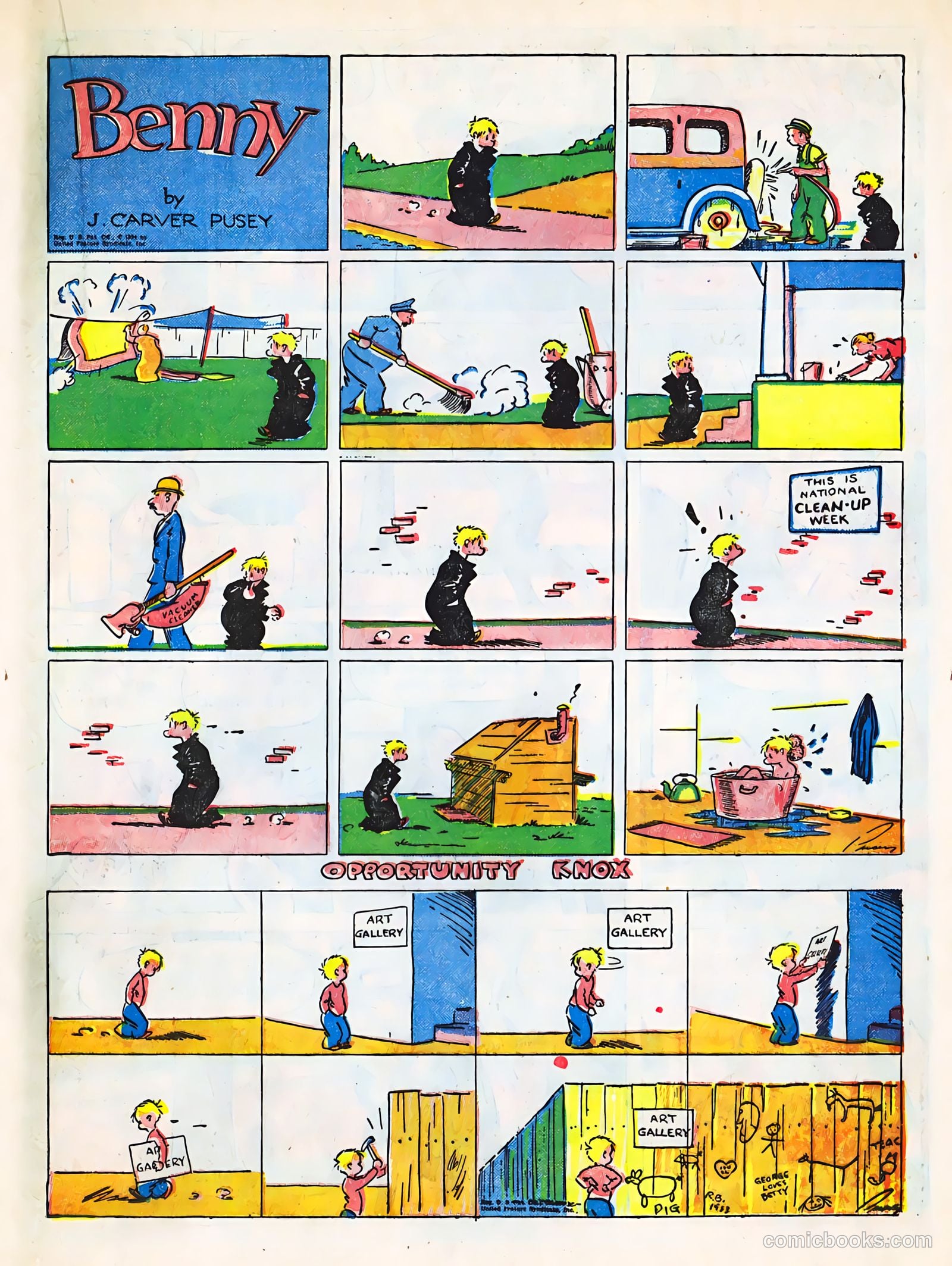 Tip Topper Comics #26 (1953) — page 36 of 58