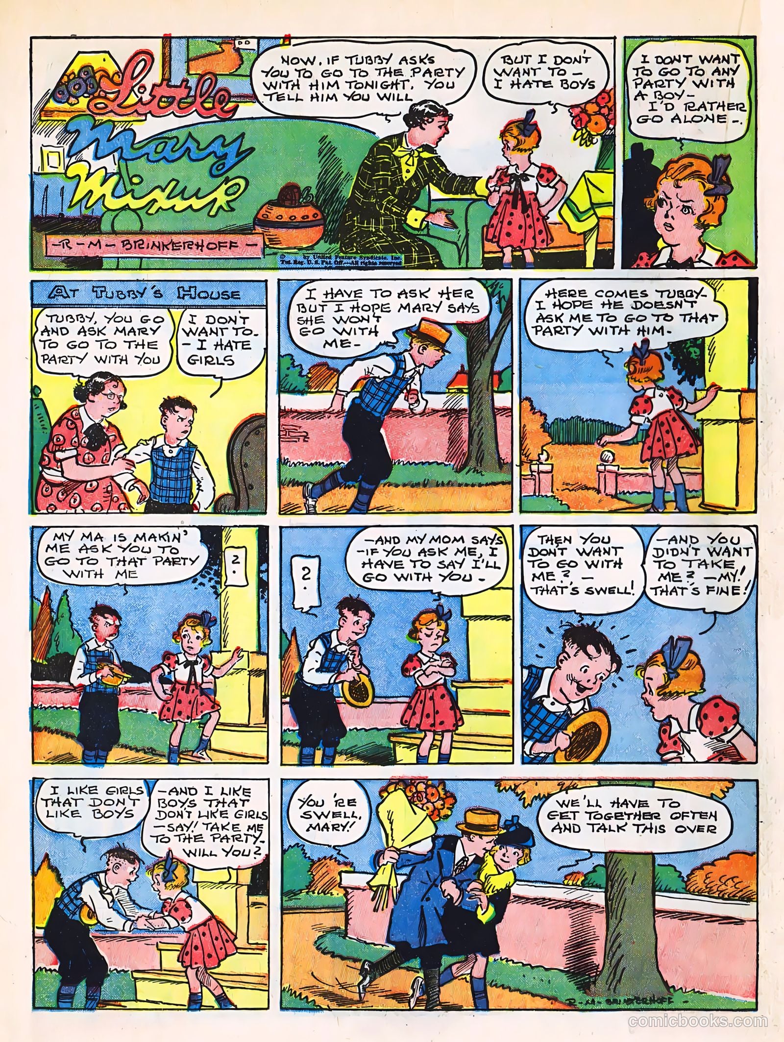 Tip Topper Comics #26 (1953) — page 37 of 58