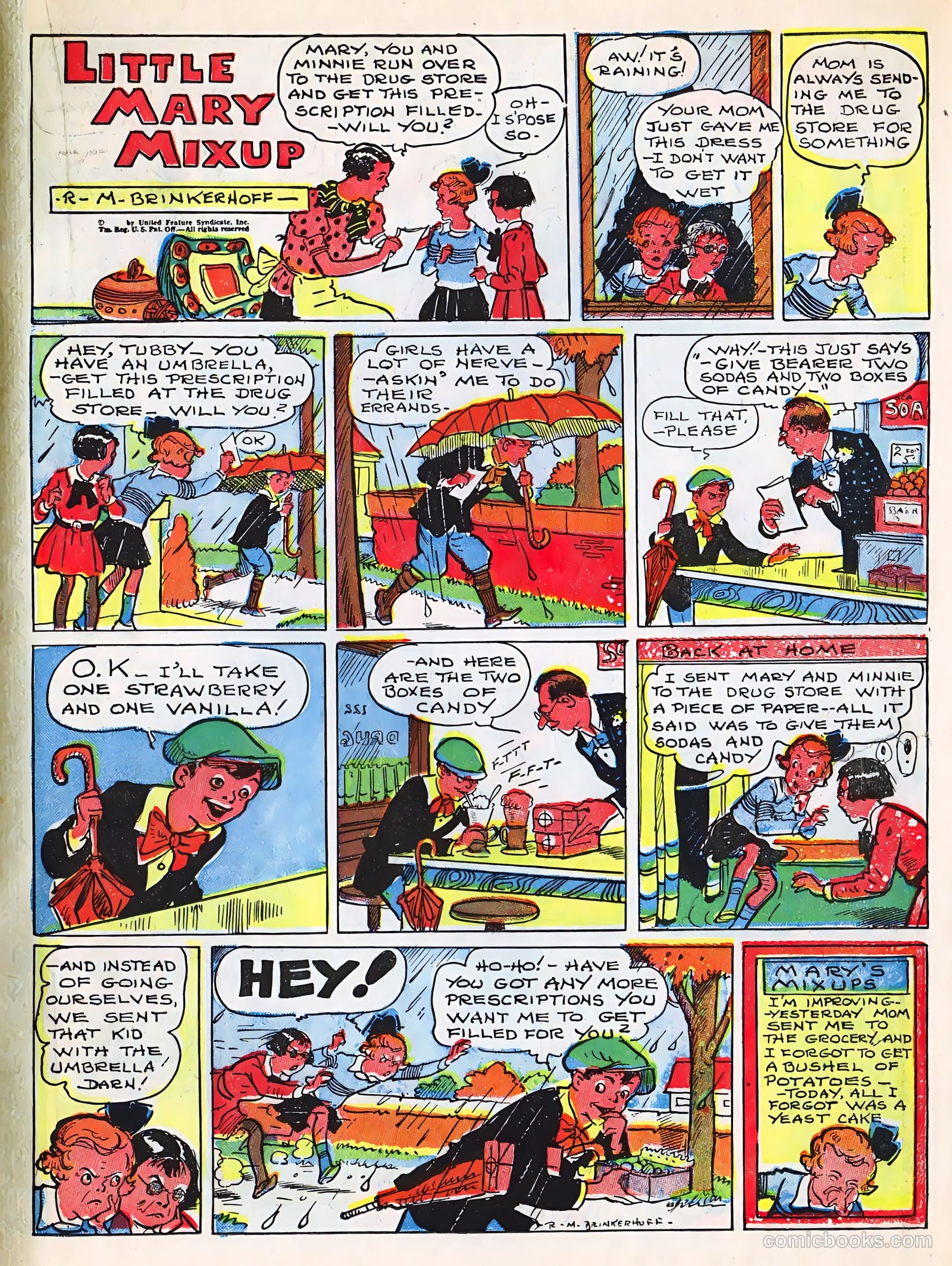 Tip Topper Comics #26 (1953) — page 38 of 58