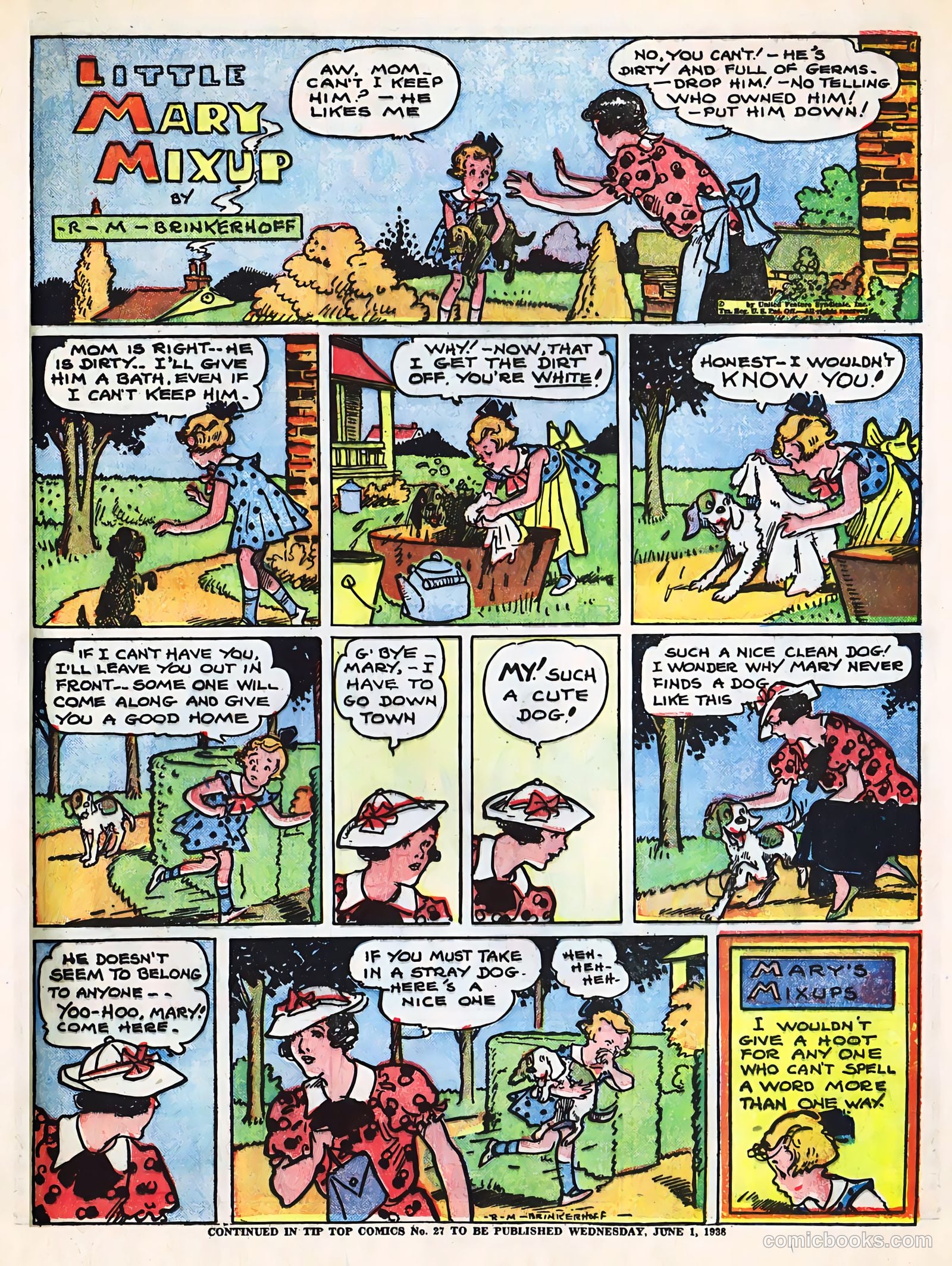Tip Topper Comics #26 (1953) — page 40 of 58