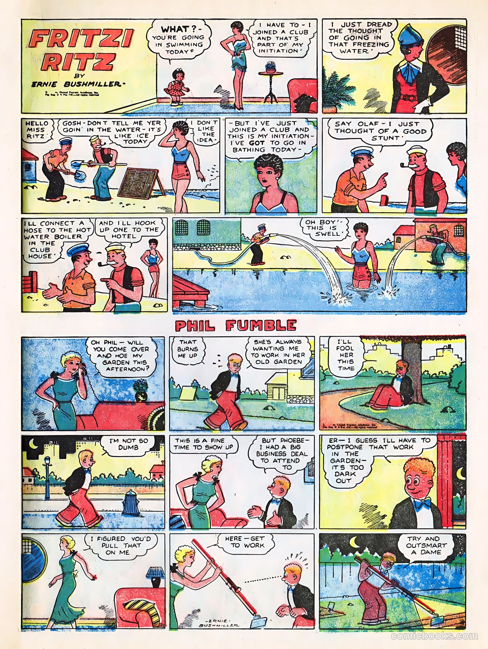 Tip Topper Comics #26 (1953) — page 42 of 58