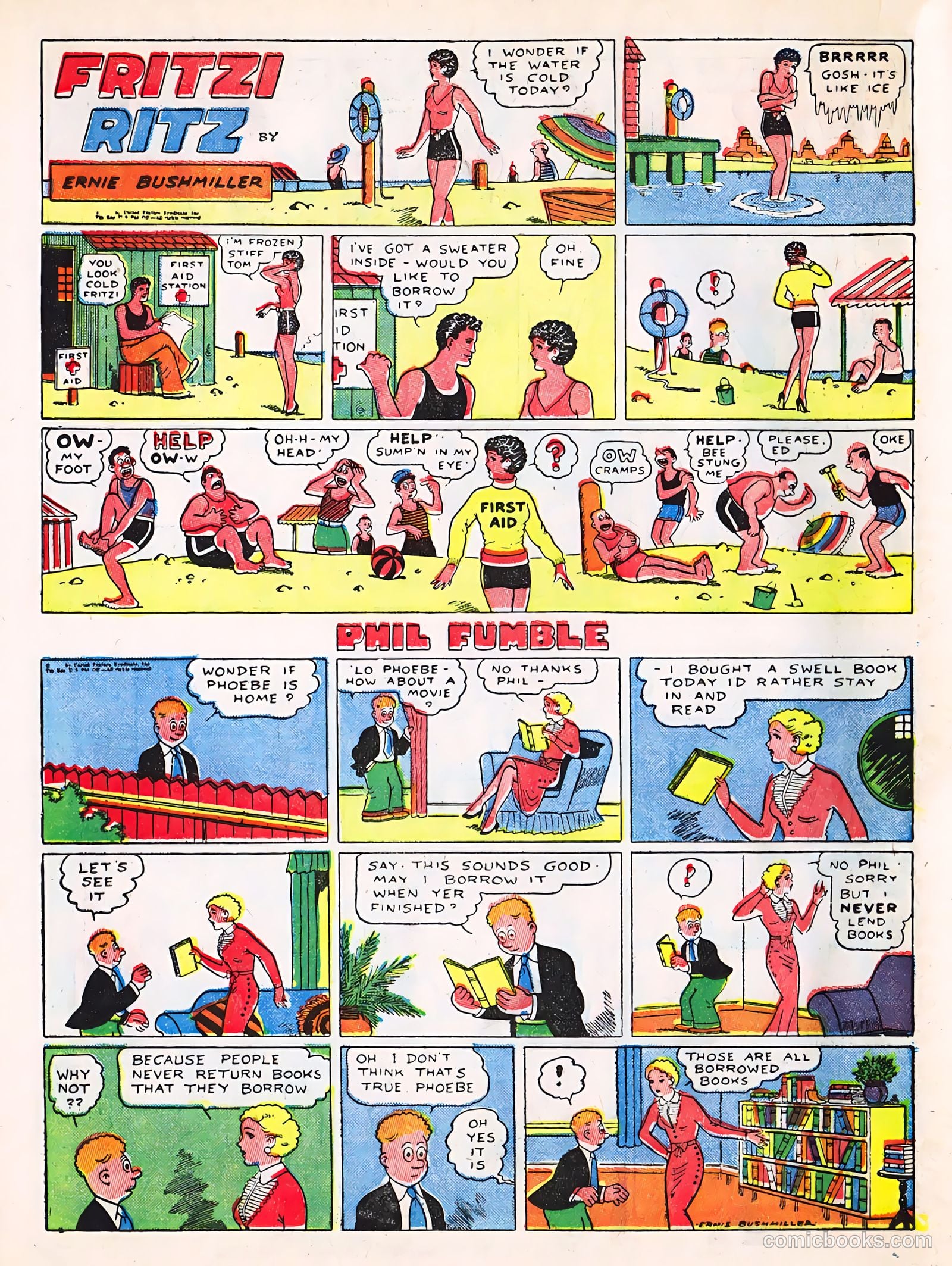 Tip Topper Comics #26 (1953) — page 43 of 58