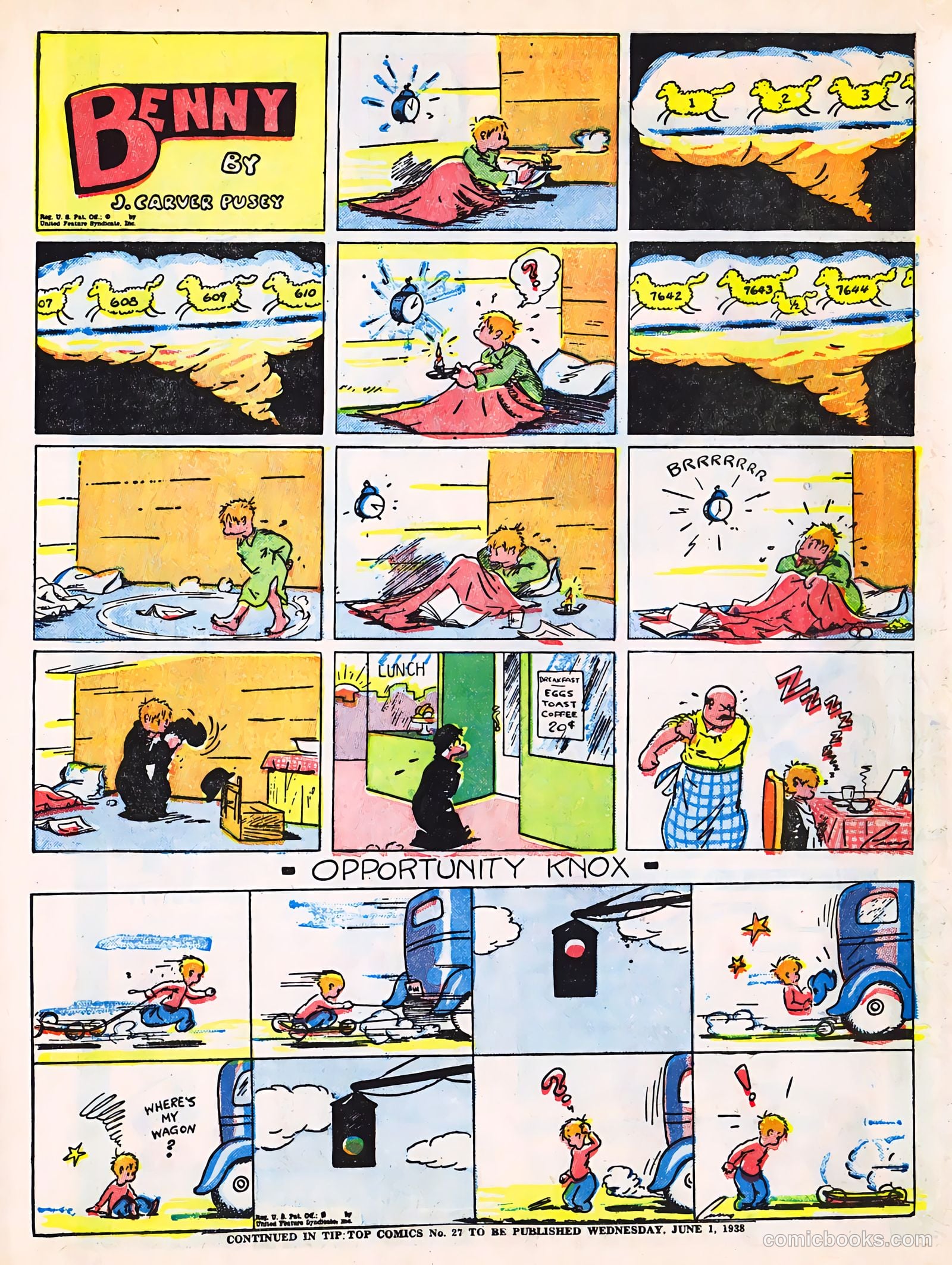 Tip Topper Comics #26 (1953) — page 47 of 58
