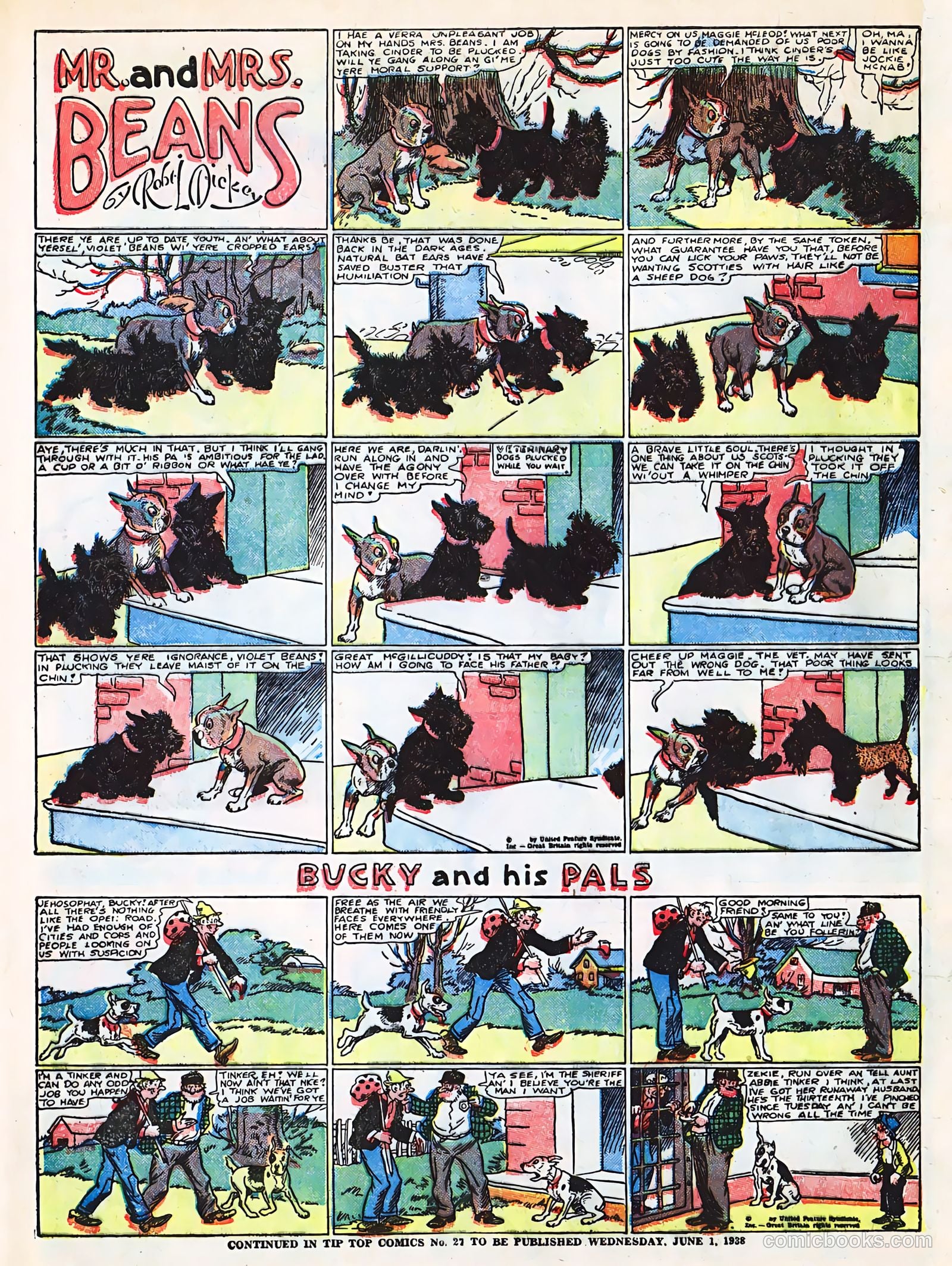 Tip Topper Comics #26 (1953) — page 51 of 58