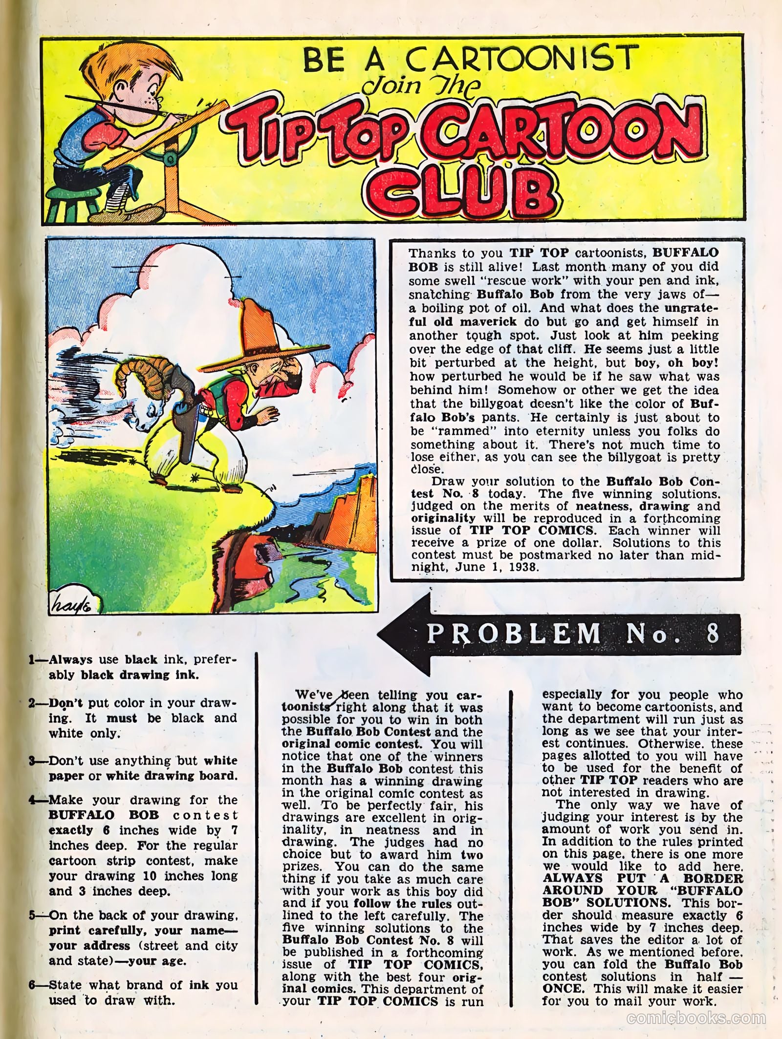 Tip Topper Comics #26 (1953) — page 52 of 58