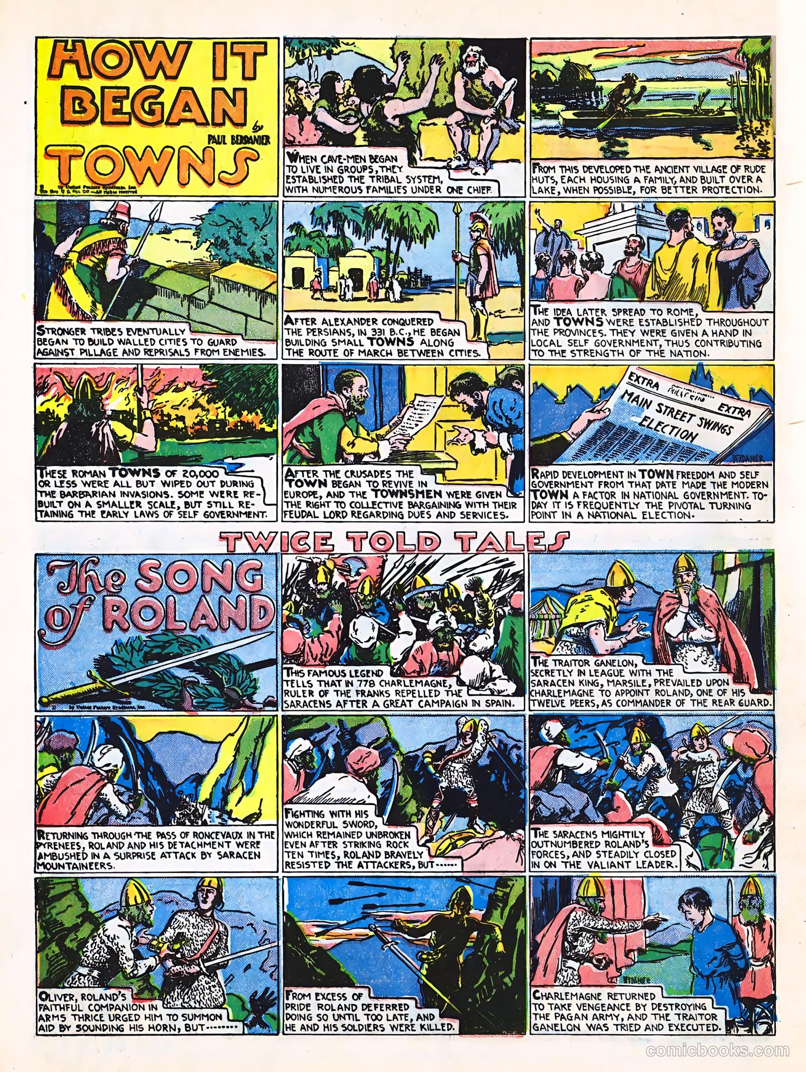 Tip Topper Comics #26 (1953) — page 55 of 58