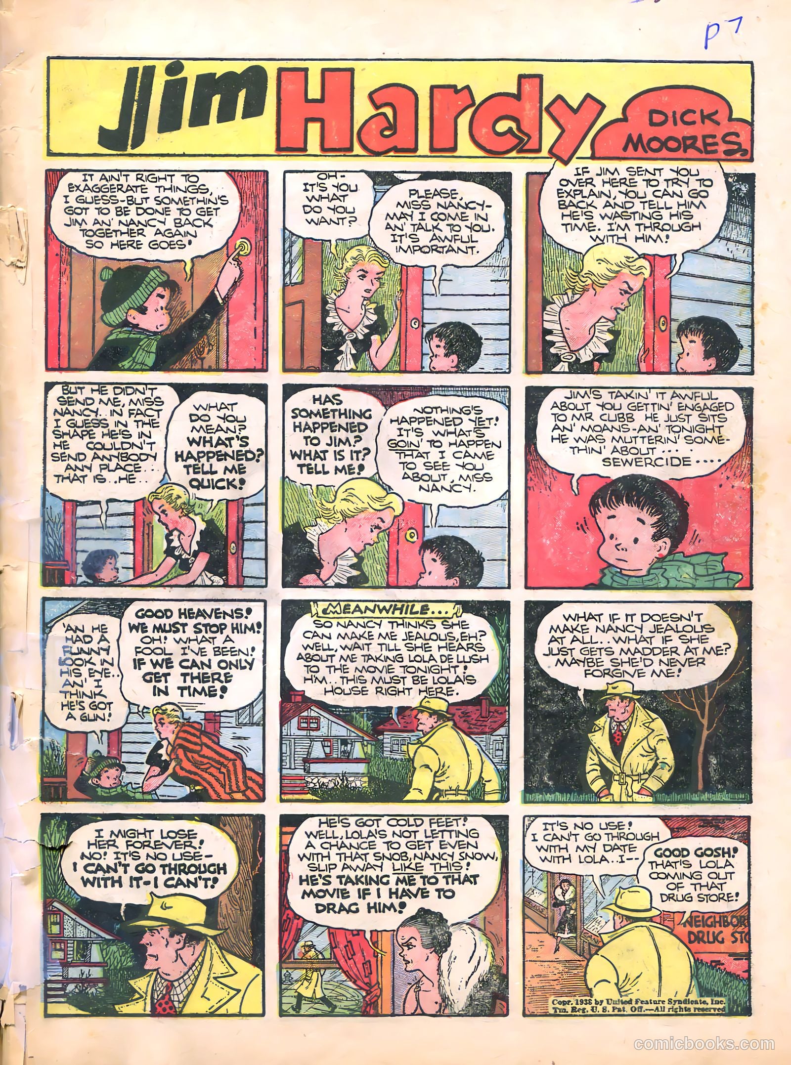 Tip Topper Comics #27 (1954) — page 2 of 53