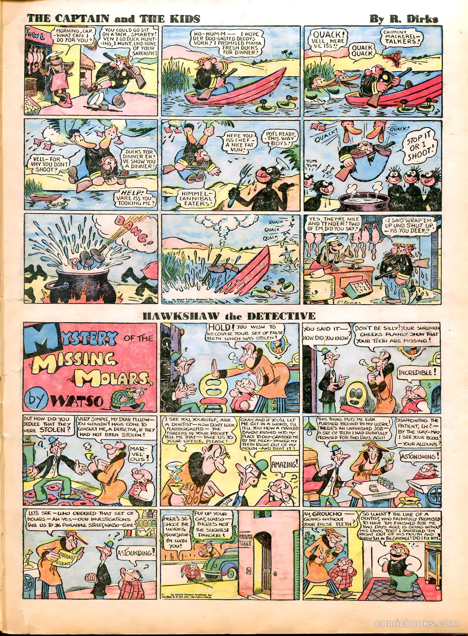 Tip Topper Comics #27 (1954) — page 8 of 53