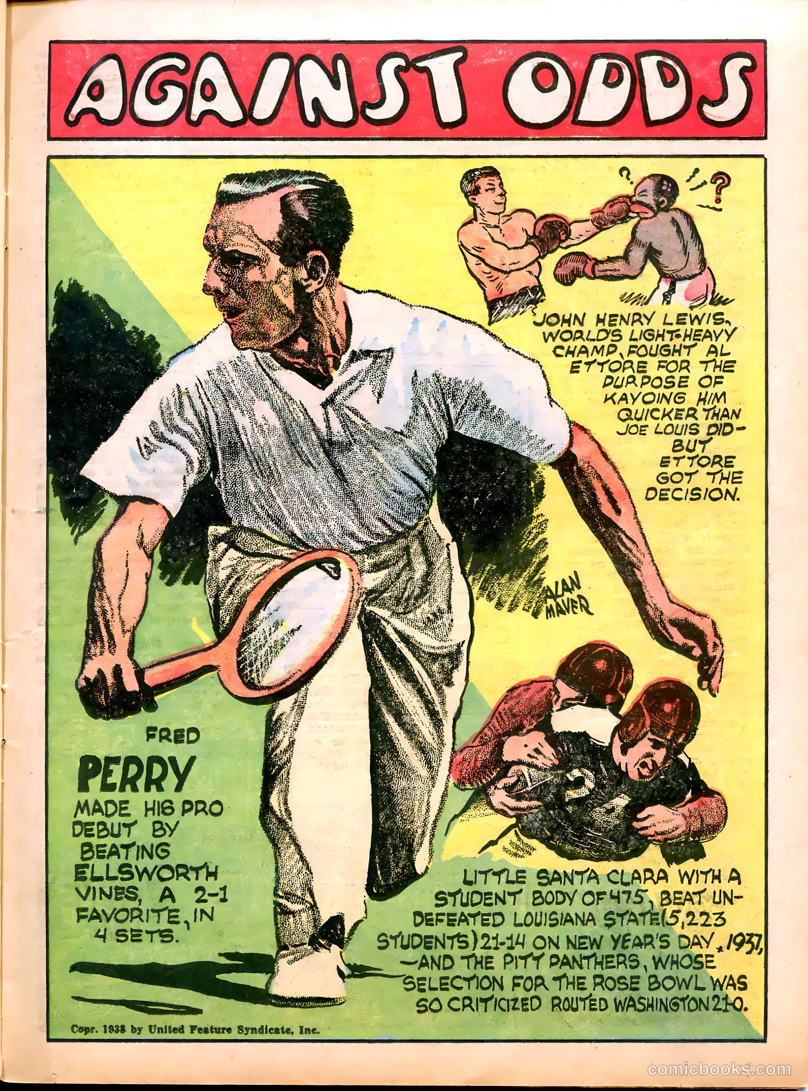 Tip Topper Comics #27 (1954) — page 14 of 53