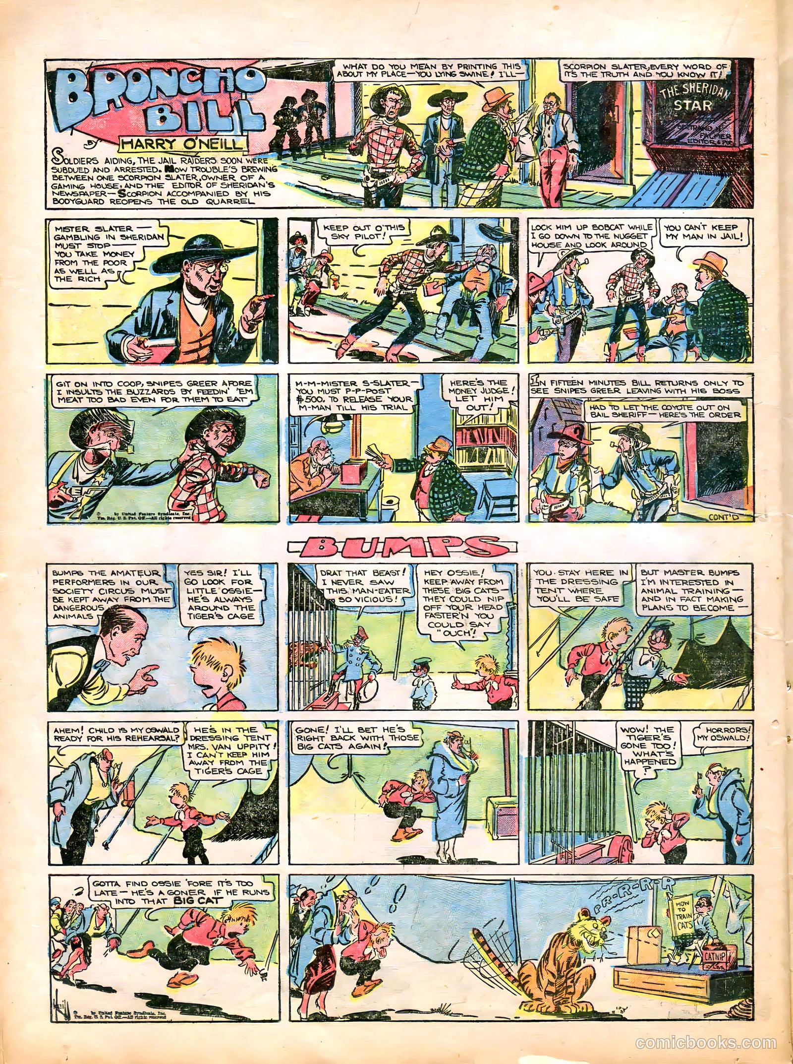 Tip Topper Comics #27 (1954) — page 15 of 53