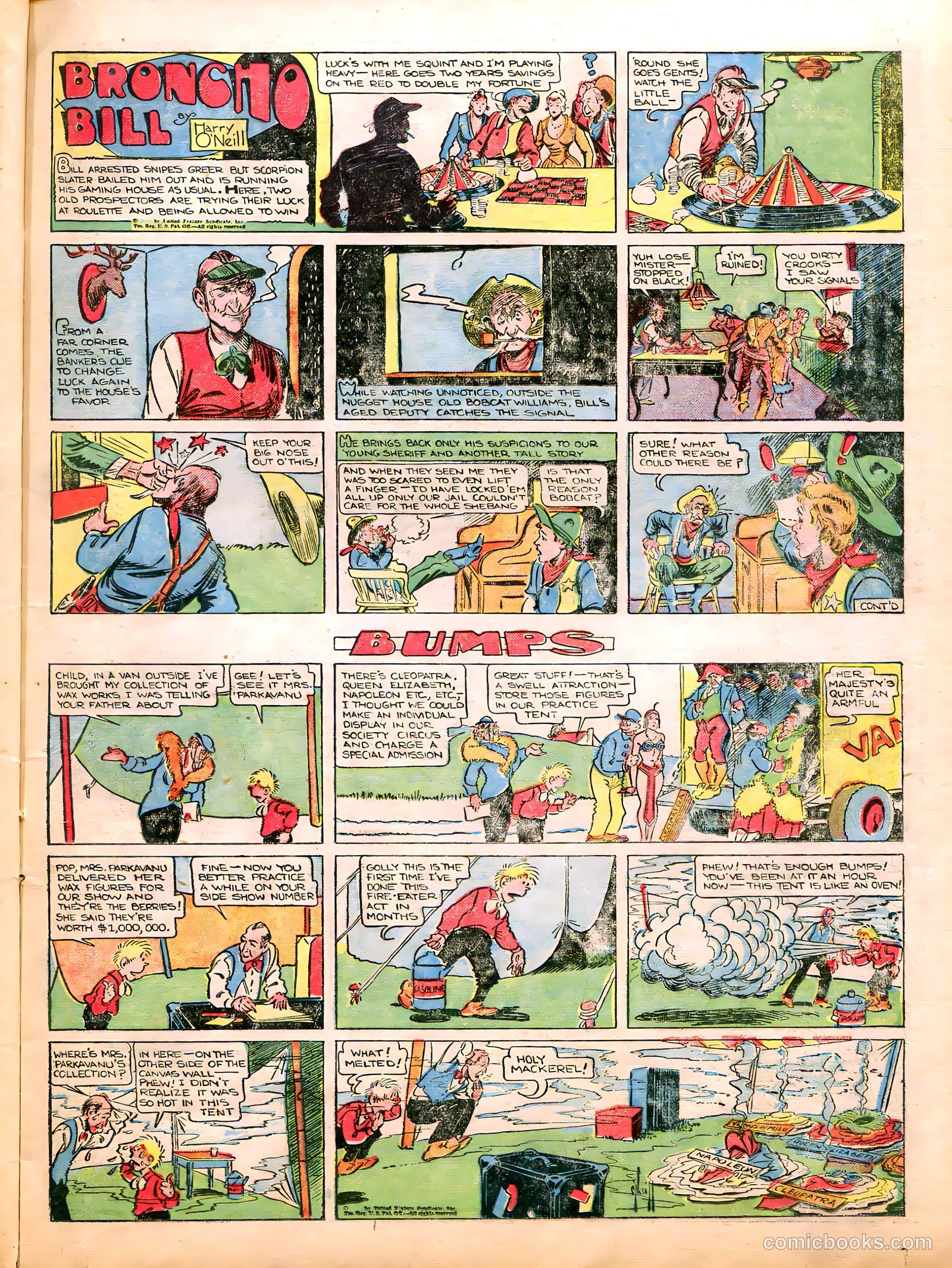Tip Topper Comics #27 (1954) — page 16 of 53