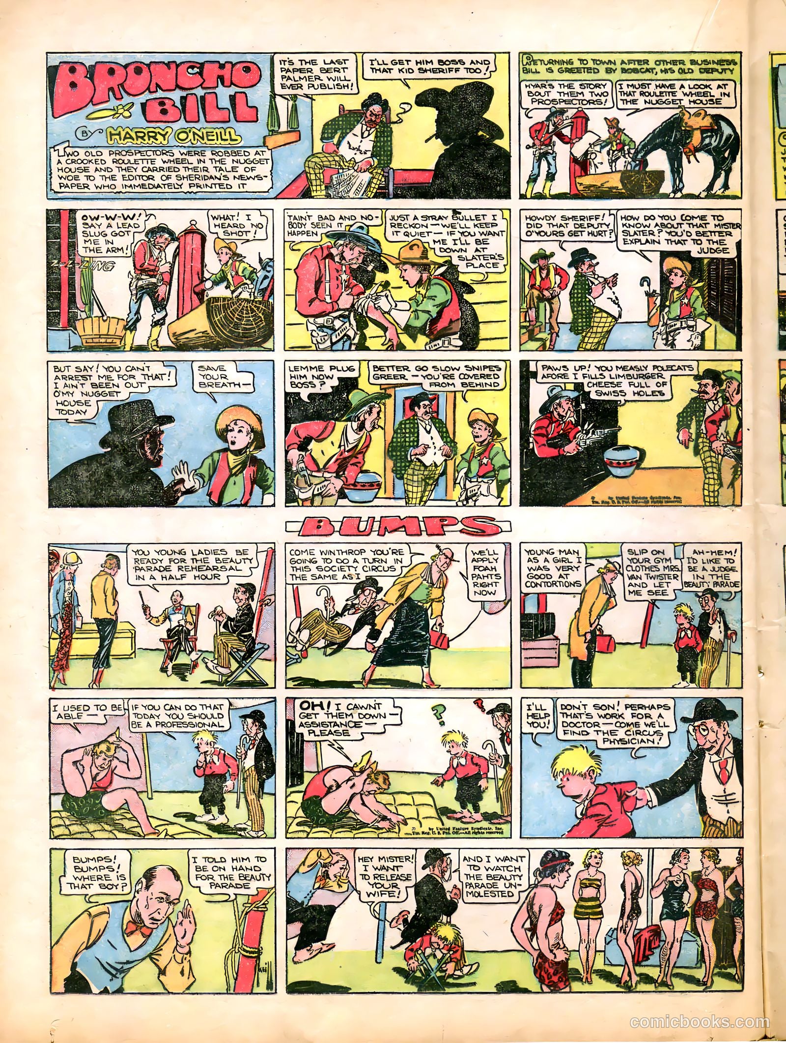 Tip Topper Comics #27 (1954) — page 17 of 53
