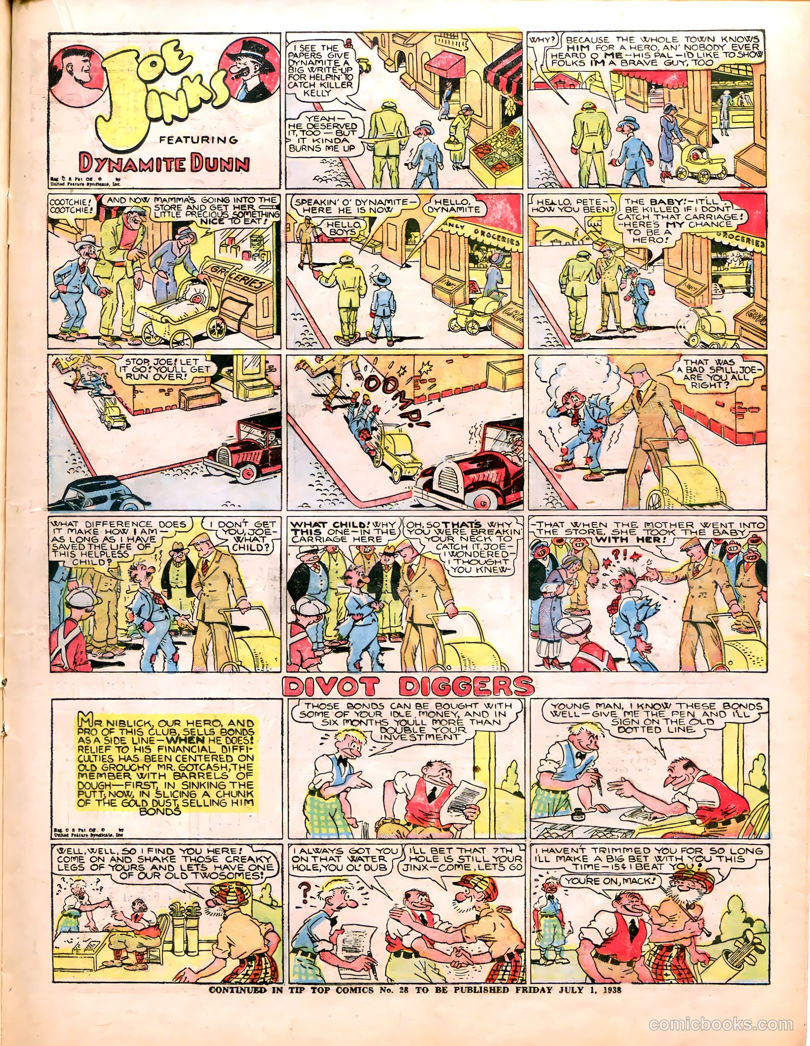 Tip Topper Comics #27 (1954) — page 22 of 53