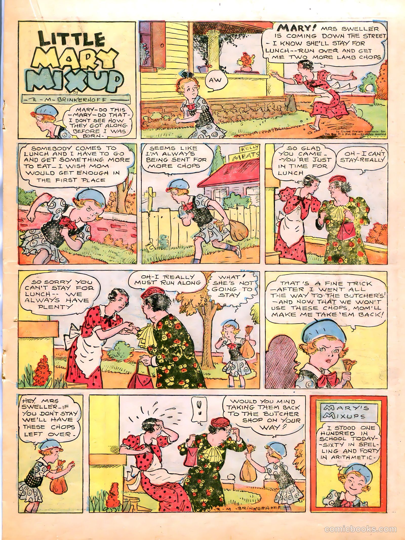 Tip Topper Comics #27 (1954) — page 24 of 53