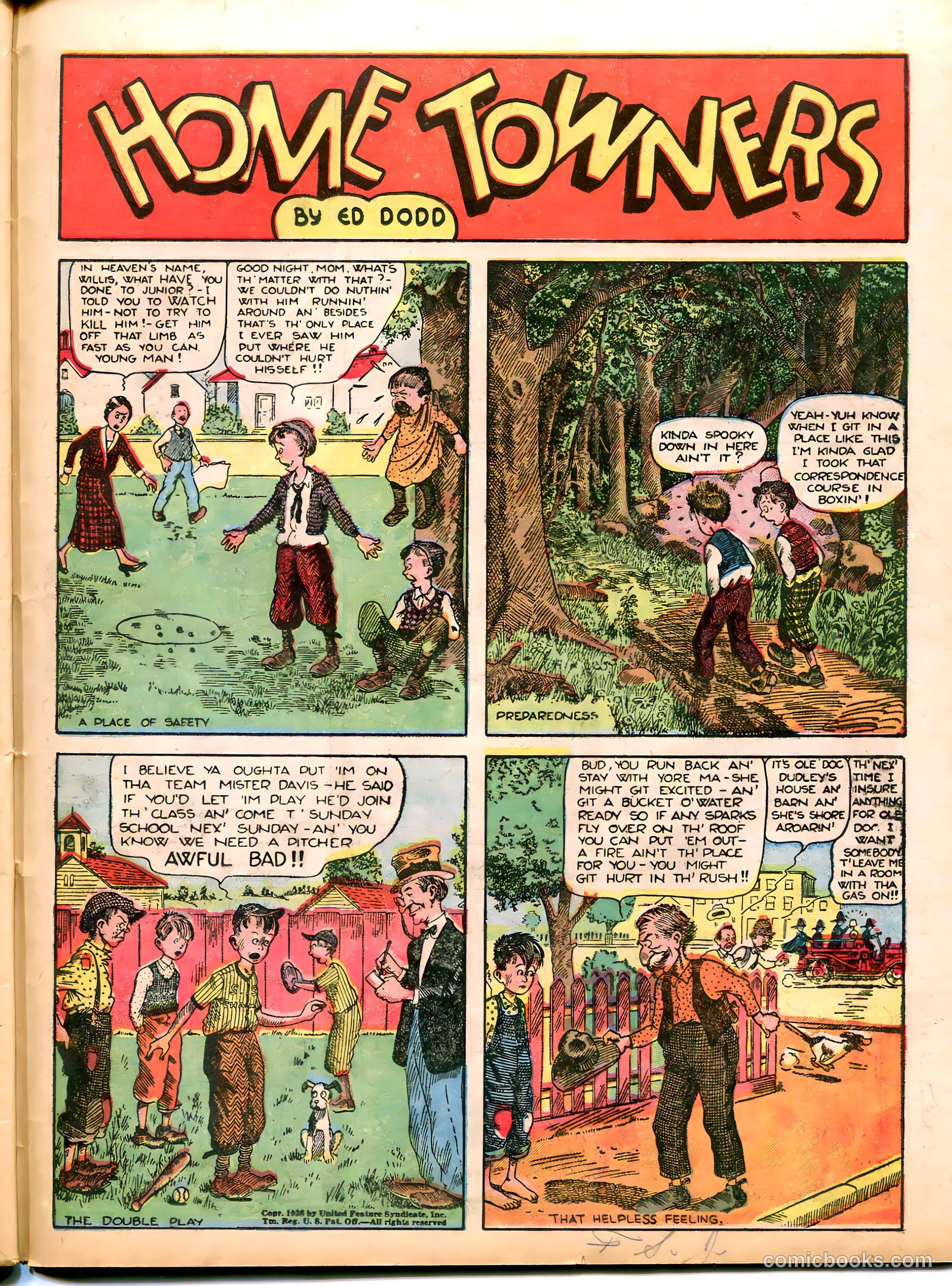 Tip Topper Comics #27 (1954) — page 33 of 53