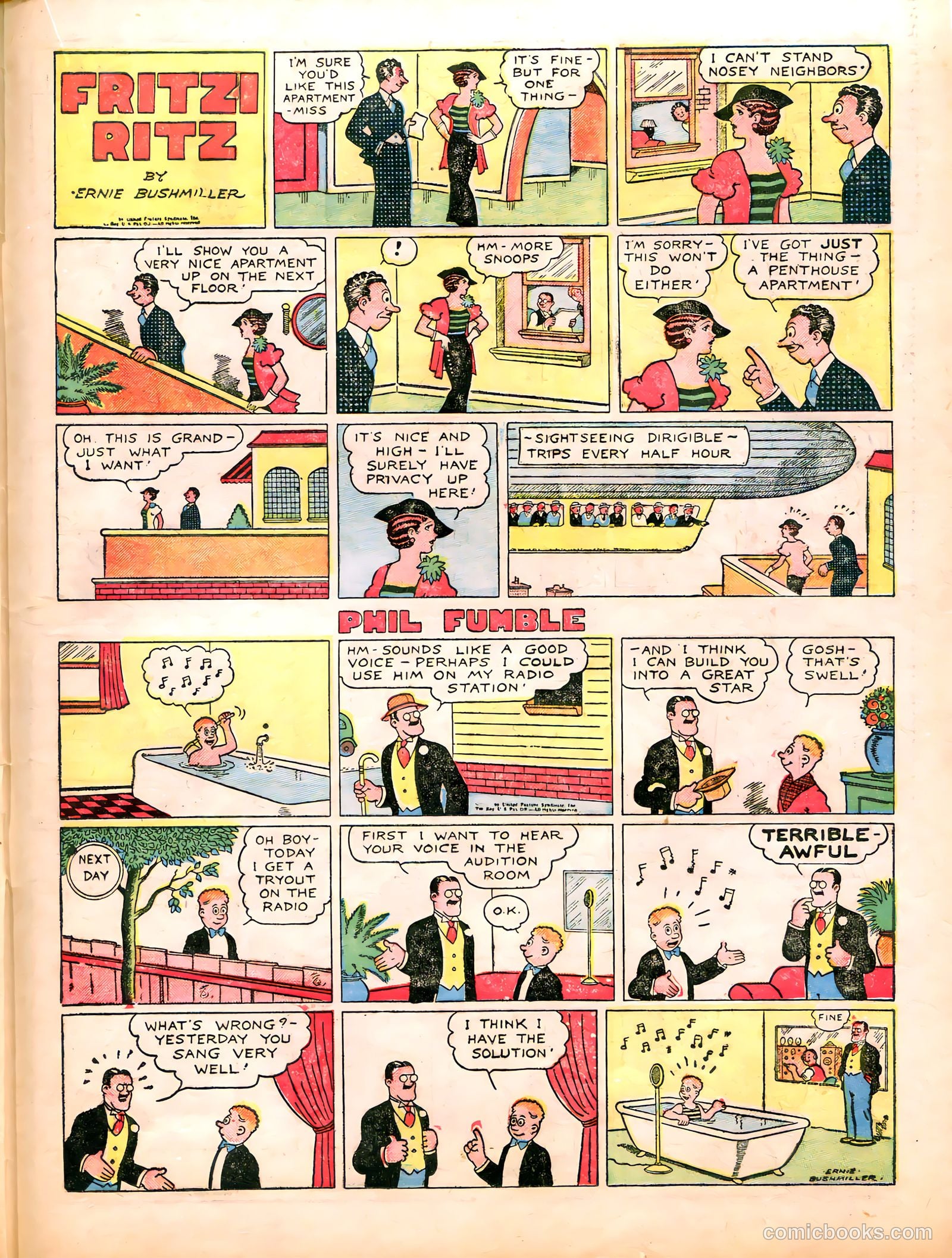 Tip Topper Comics #27 (1954) — page 34 of 53
