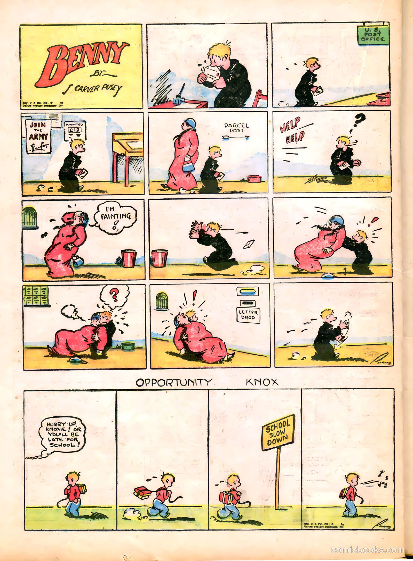 Tip Topper Comics #27 (1954) — page 42 of 53
