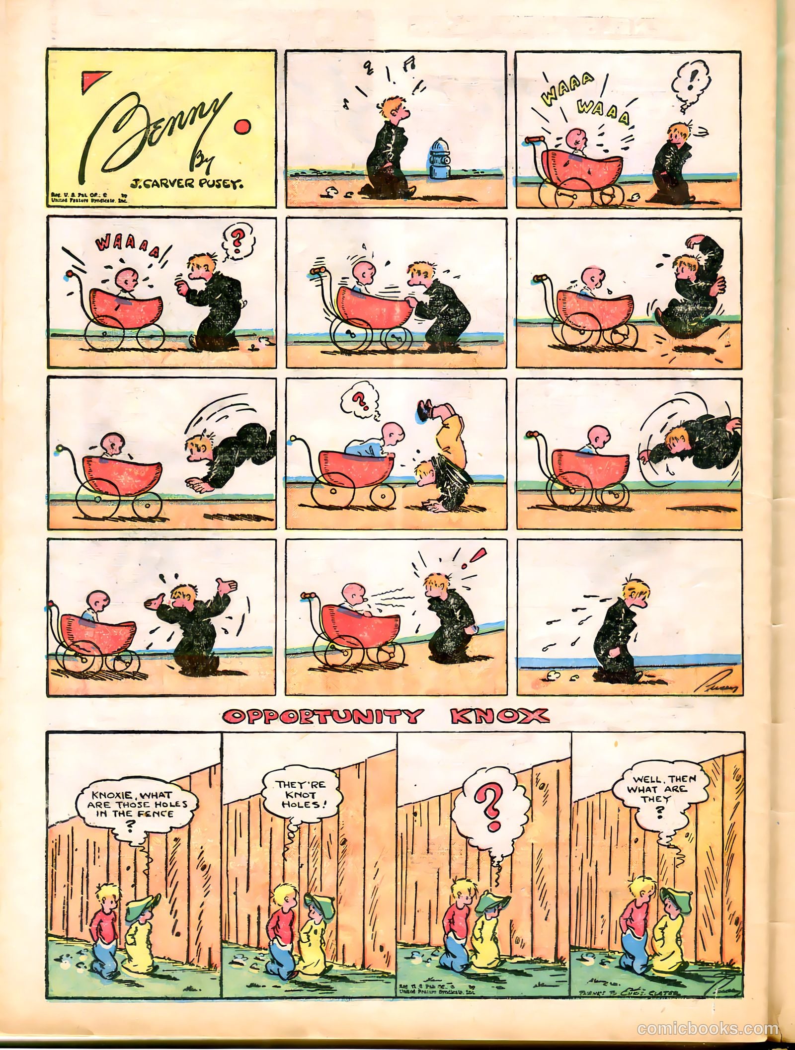 Tip Topper Comics #27 (1954) — page 43 of 53