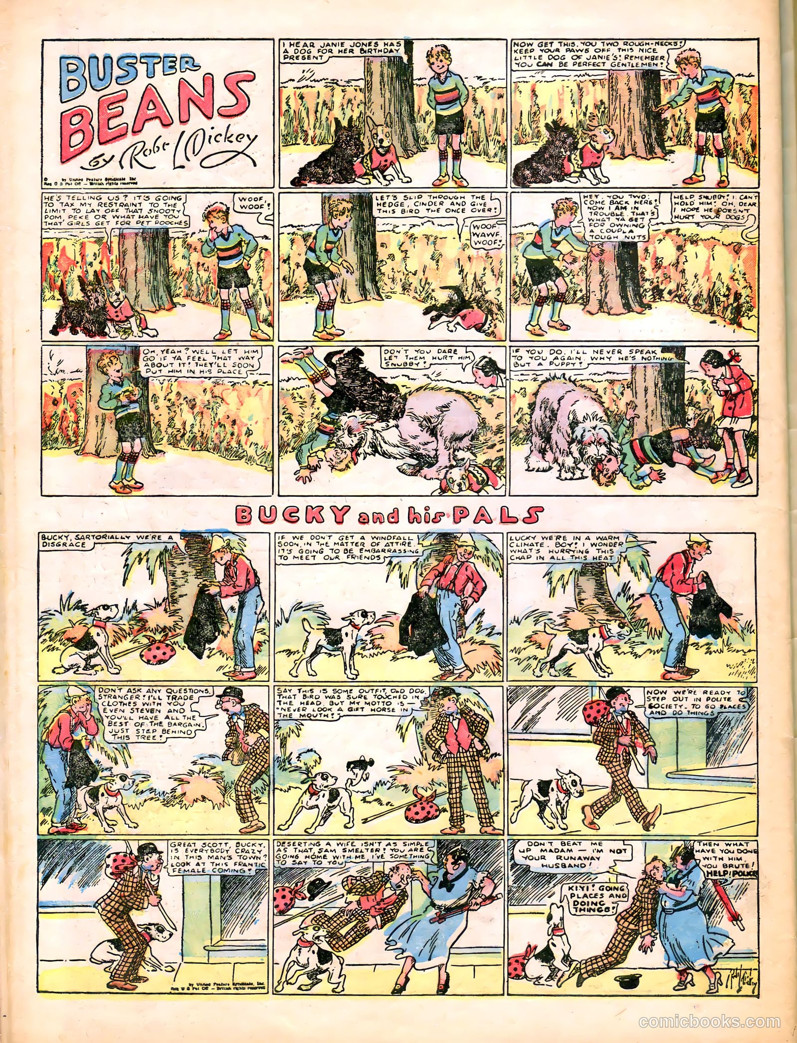 Tip Topper Comics #27 (1954) — page 45 of 53