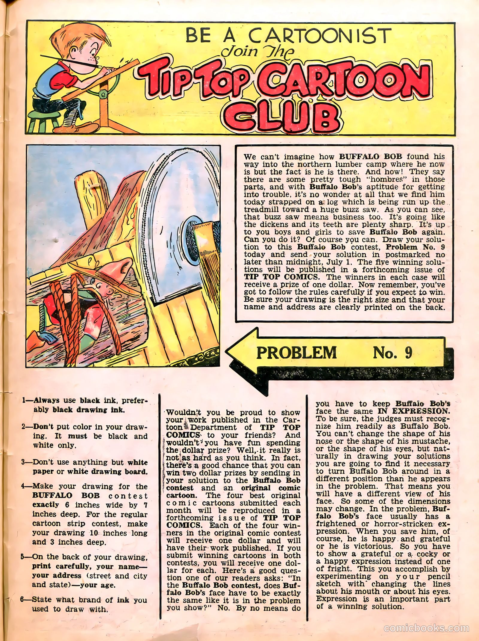 Tip Topper Comics #27 (1954) — page 48 of 53
