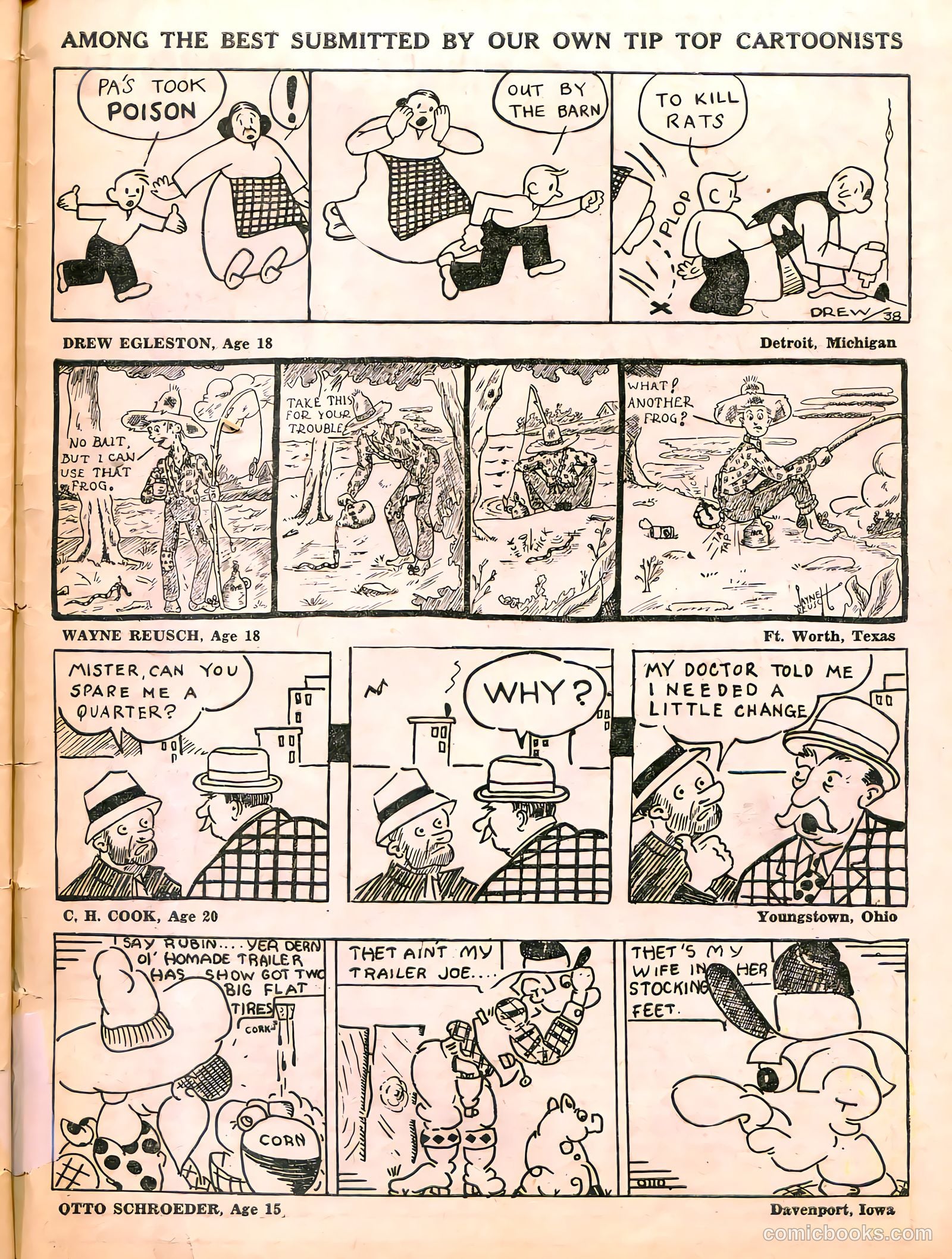 Tip Topper Comics #27 (1954) — page 50 of 53