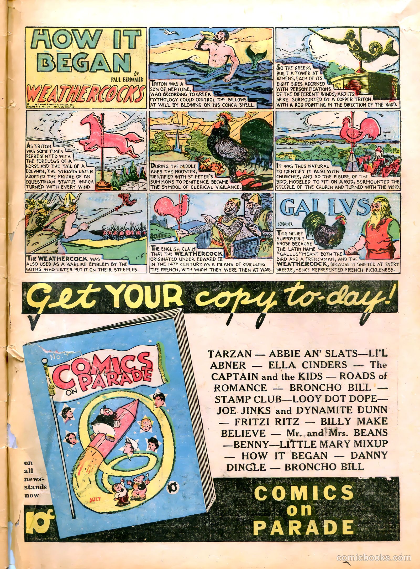 Tip Topper Comics #27 (1954) — page 52 of 53