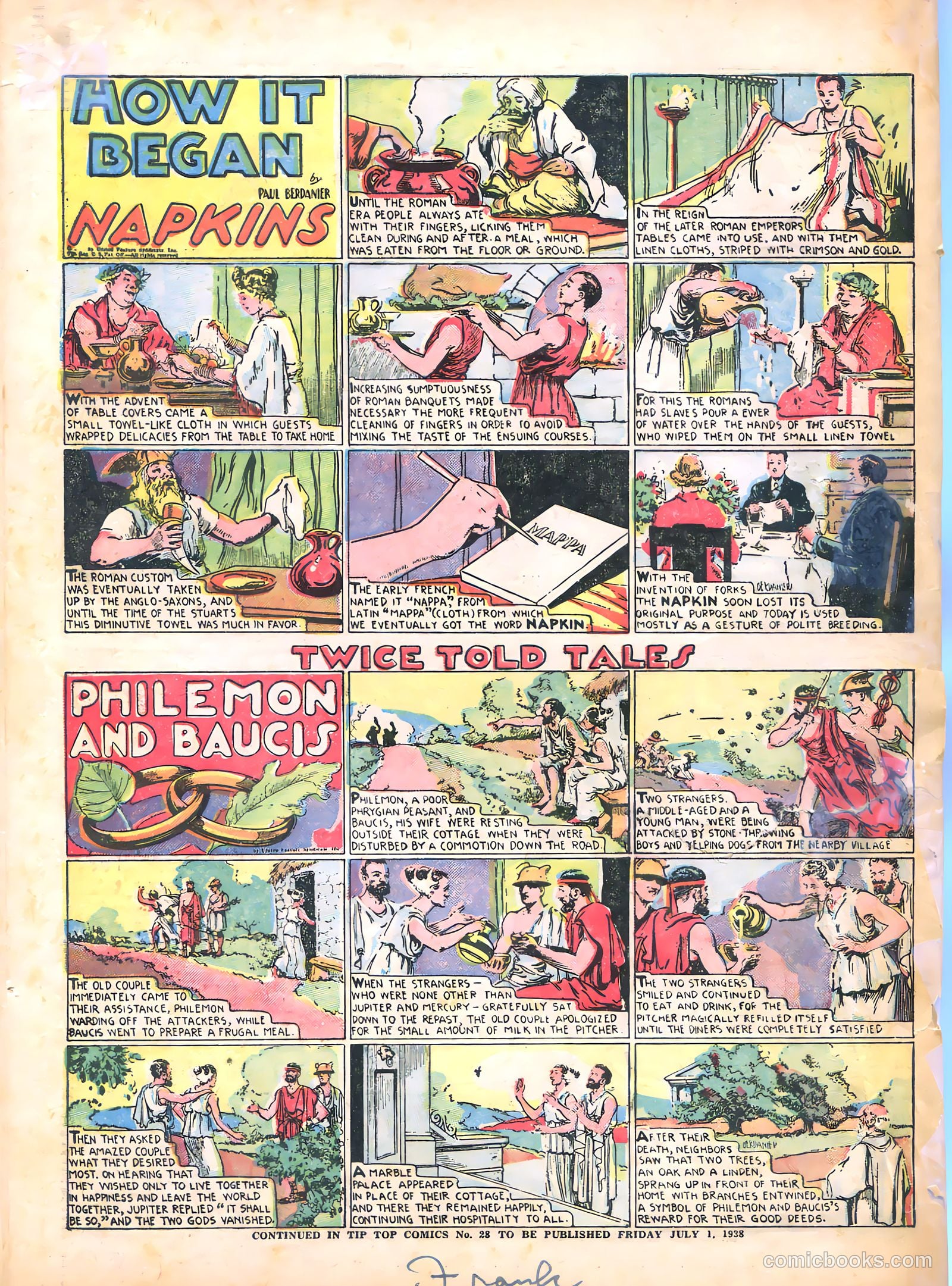 Tip Topper Comics #27 (1954) — page 53 of 53
