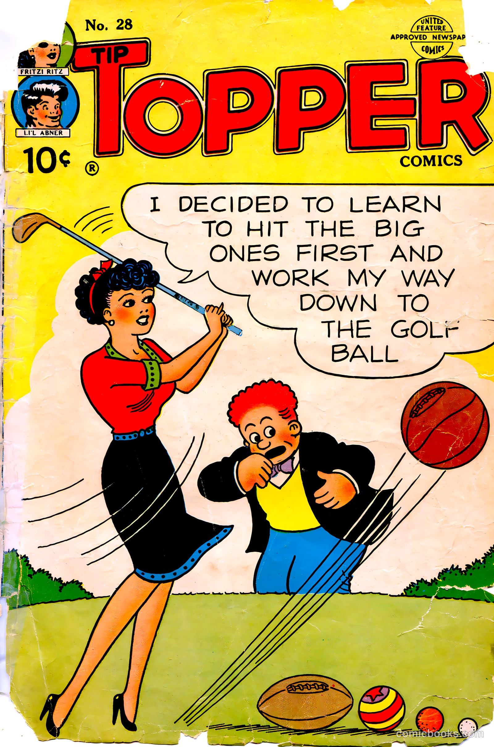 Tip Topper Comics #28