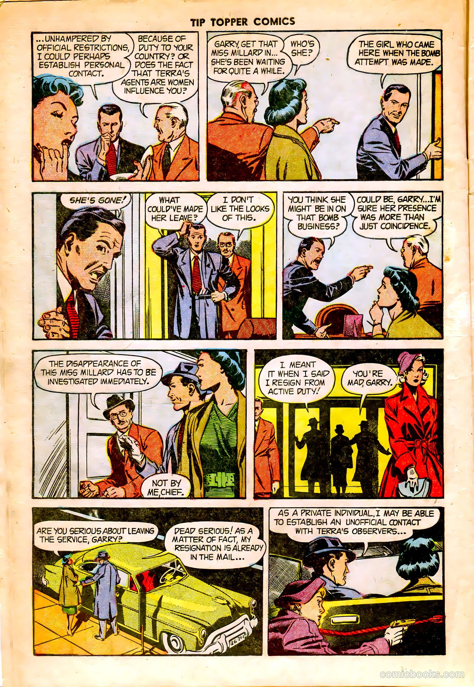 Tip Topper Comics #28 (1954) — page 10 of 27