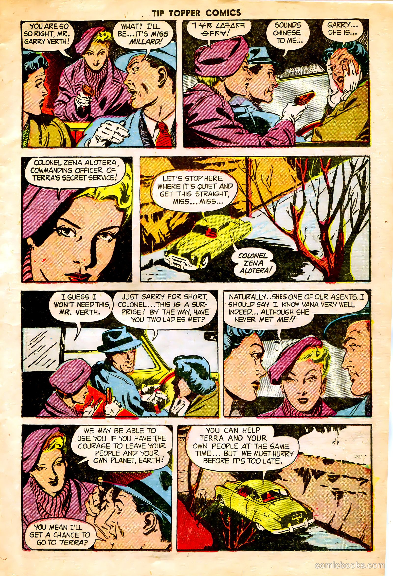 Tip Topper Comics #28 (1954) — page 11 of 27