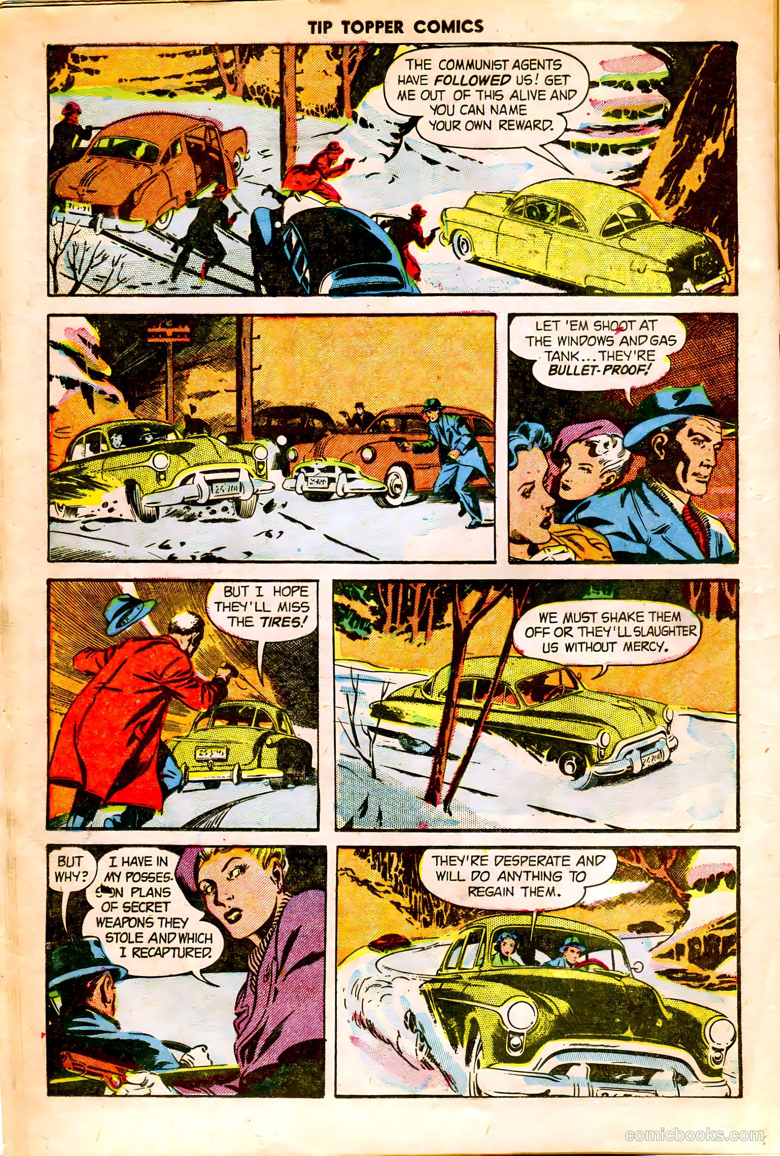Tip Topper Comics #28 (1954) — page 12 of 27