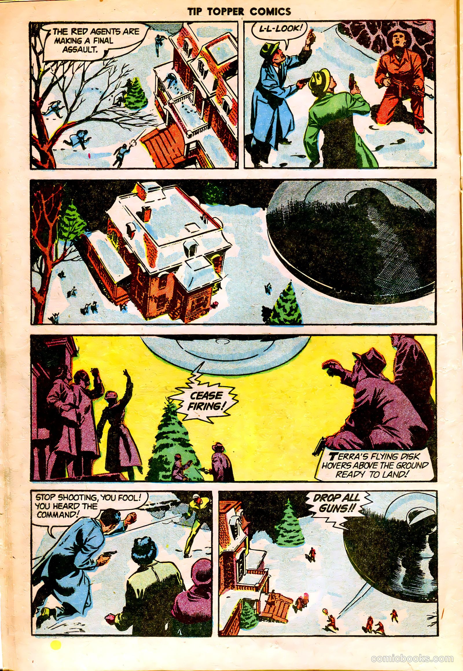 Tip Topper Comics #28 (1954) — page 16 of 27