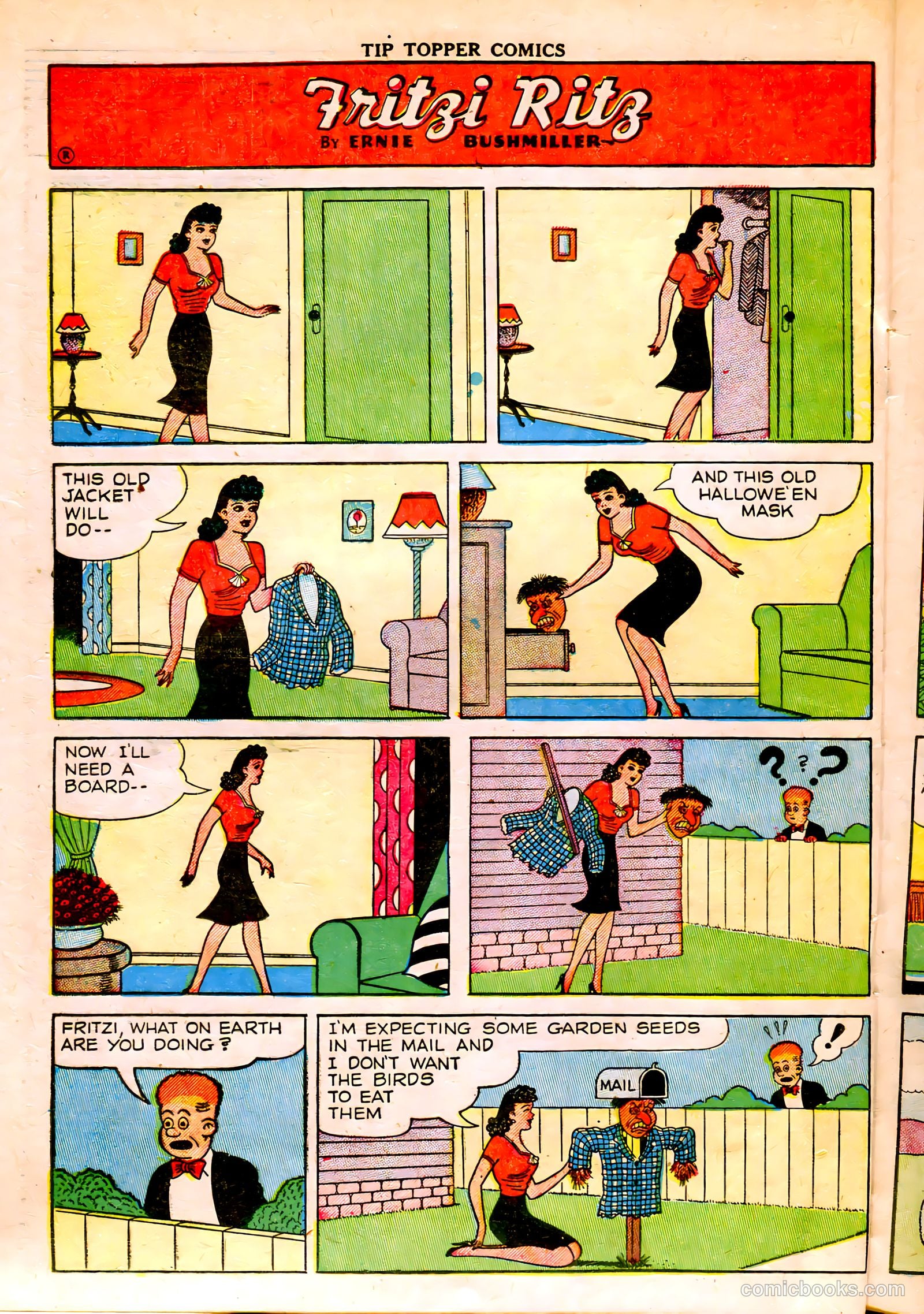 Tip Topper Comics #28 (1954) — page 20 of 27