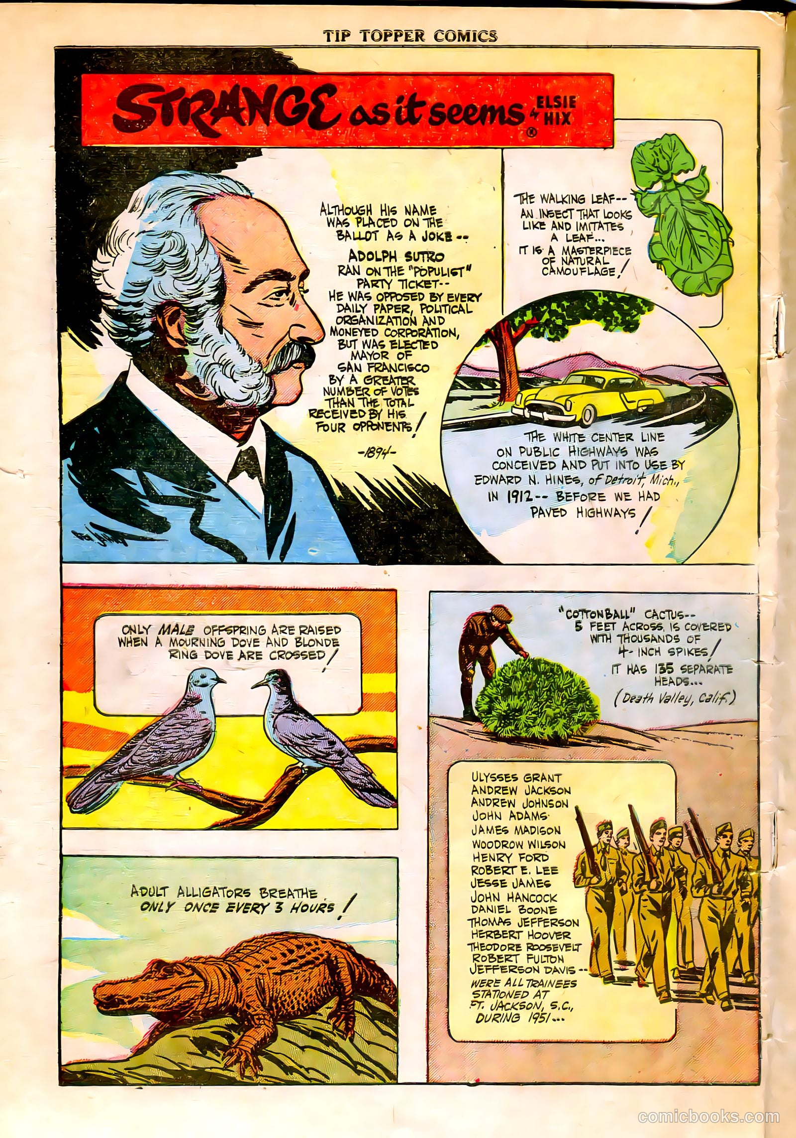 Tip Topper Comics #28 (1954) — page 25 of 27