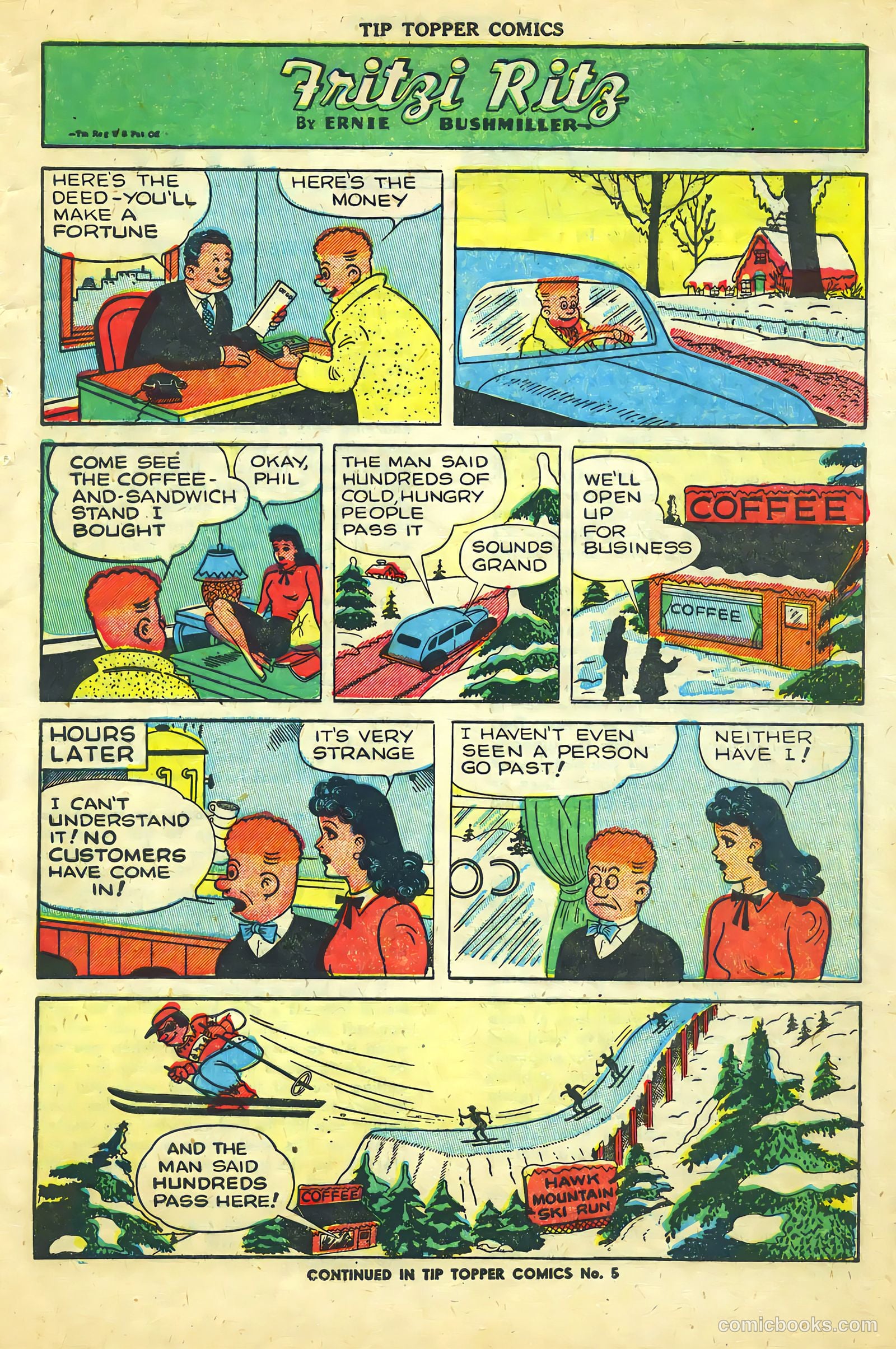 Tip Topper Comics #4 (1950) — page 11 of 45
