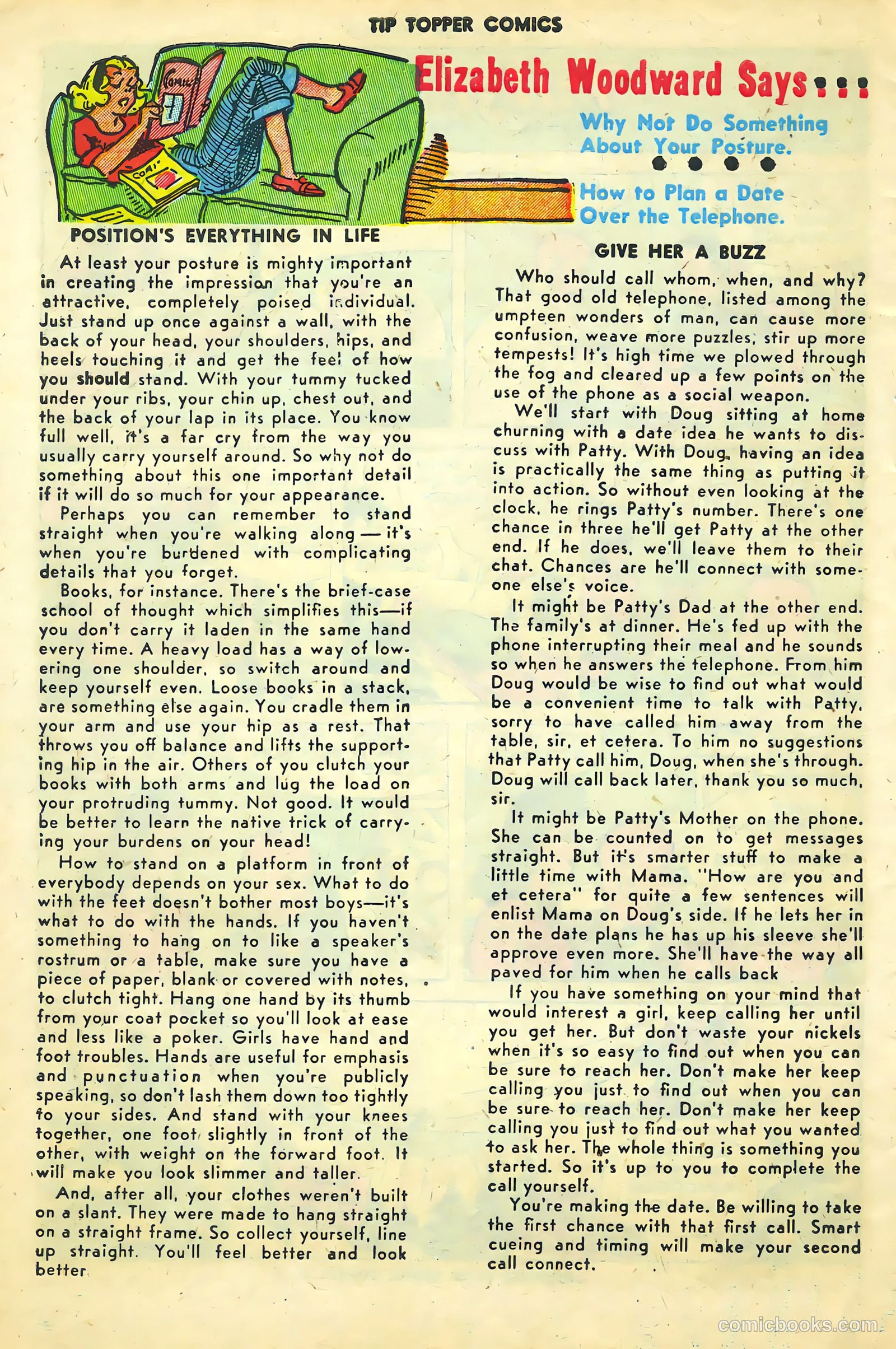 Tip Topper Comics #4 (1950) — page 12 of 45