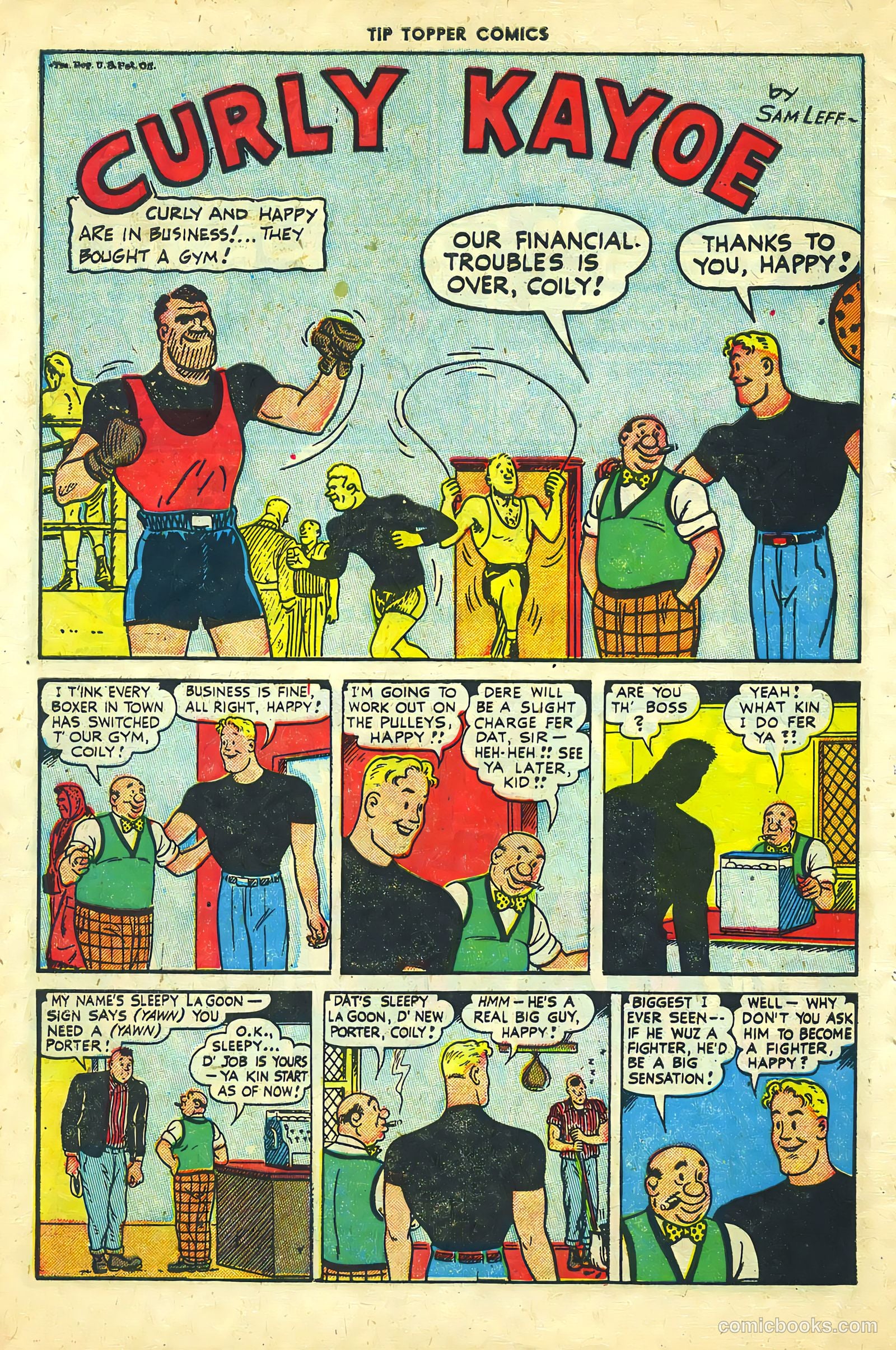 Tip Topper Comics #4 (1950) — page 14 of 45