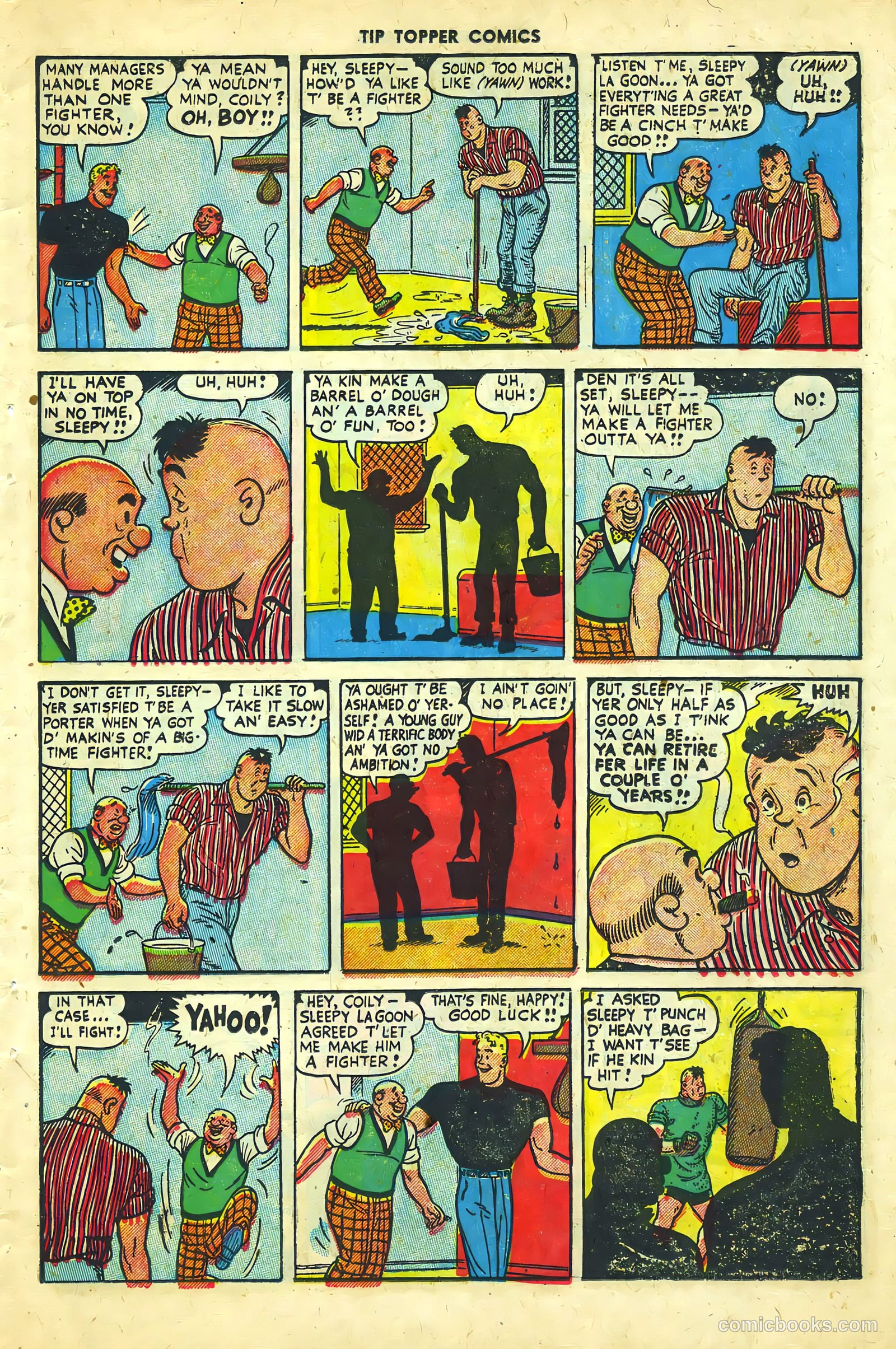 Tip Topper Comics #4 (1950) — page 15 of 45