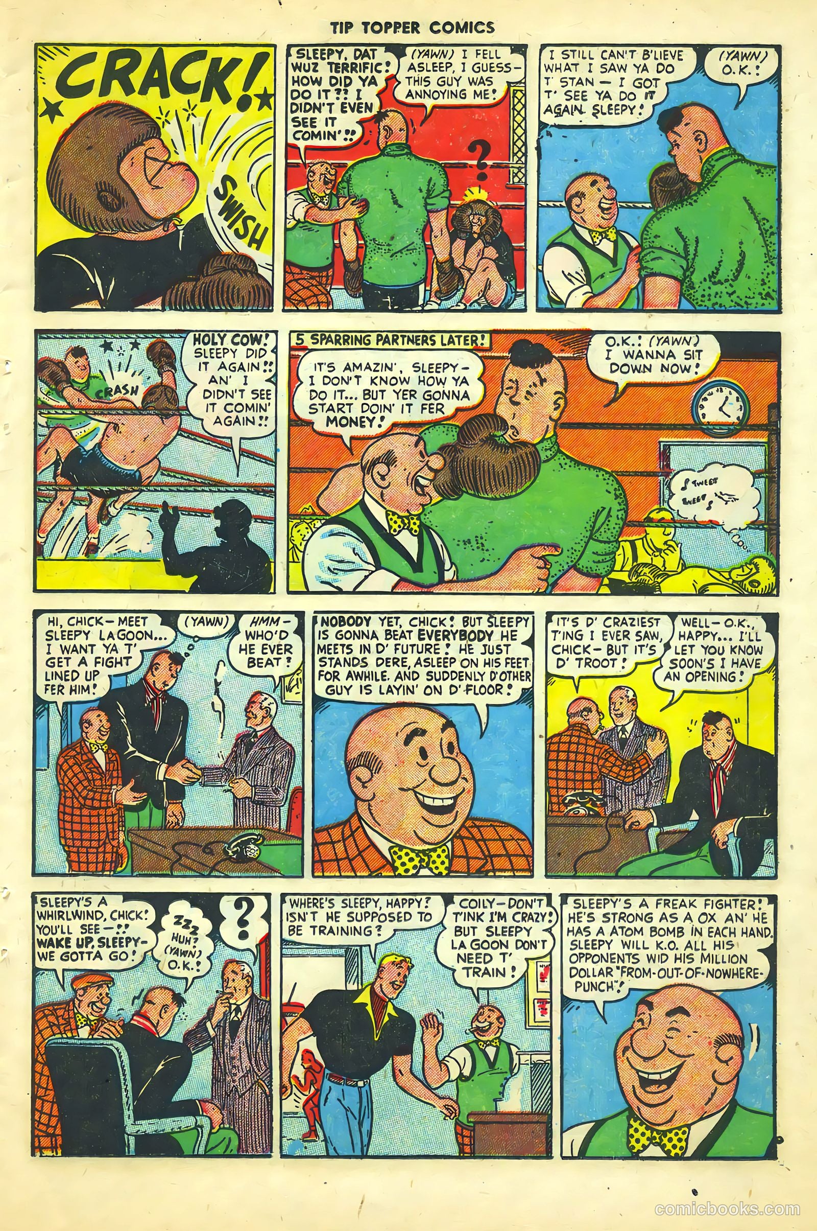Tip Topper Comics #4 (1950) — page 17 of 45