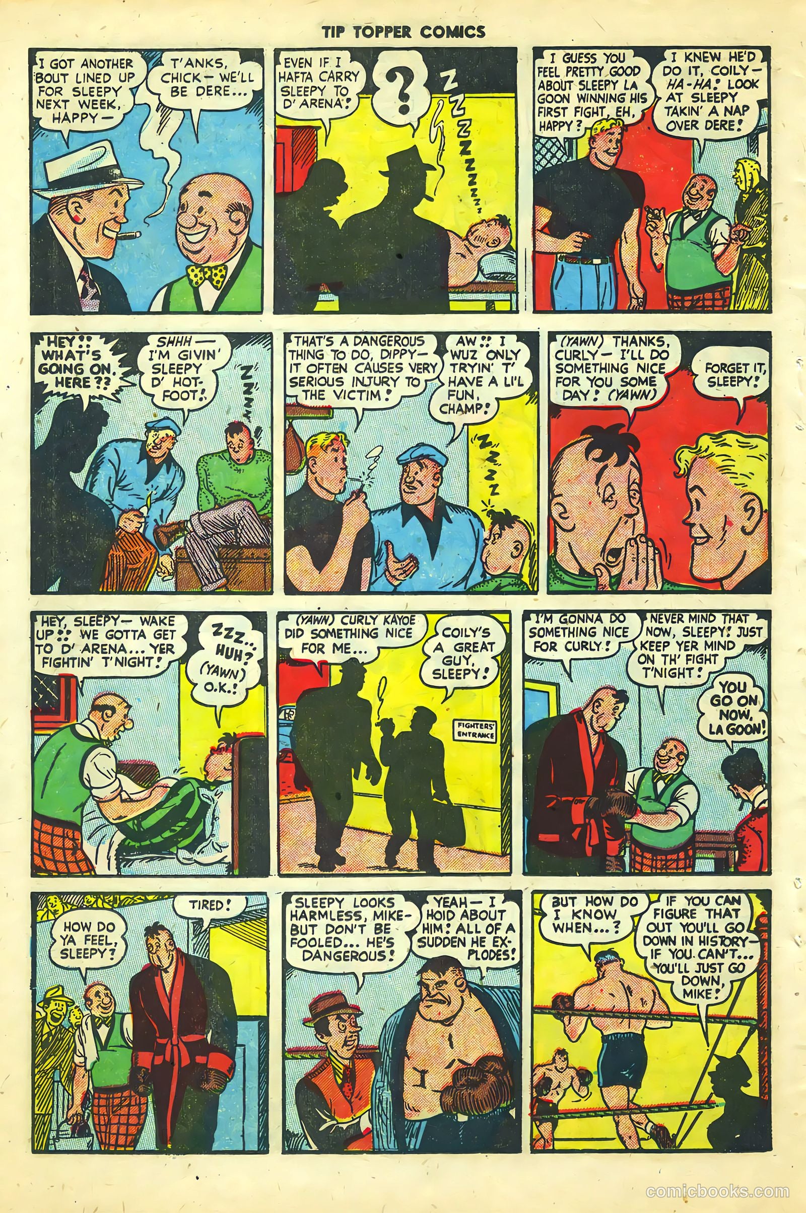 Tip Topper Comics #4 (1950) — page 20 of 45