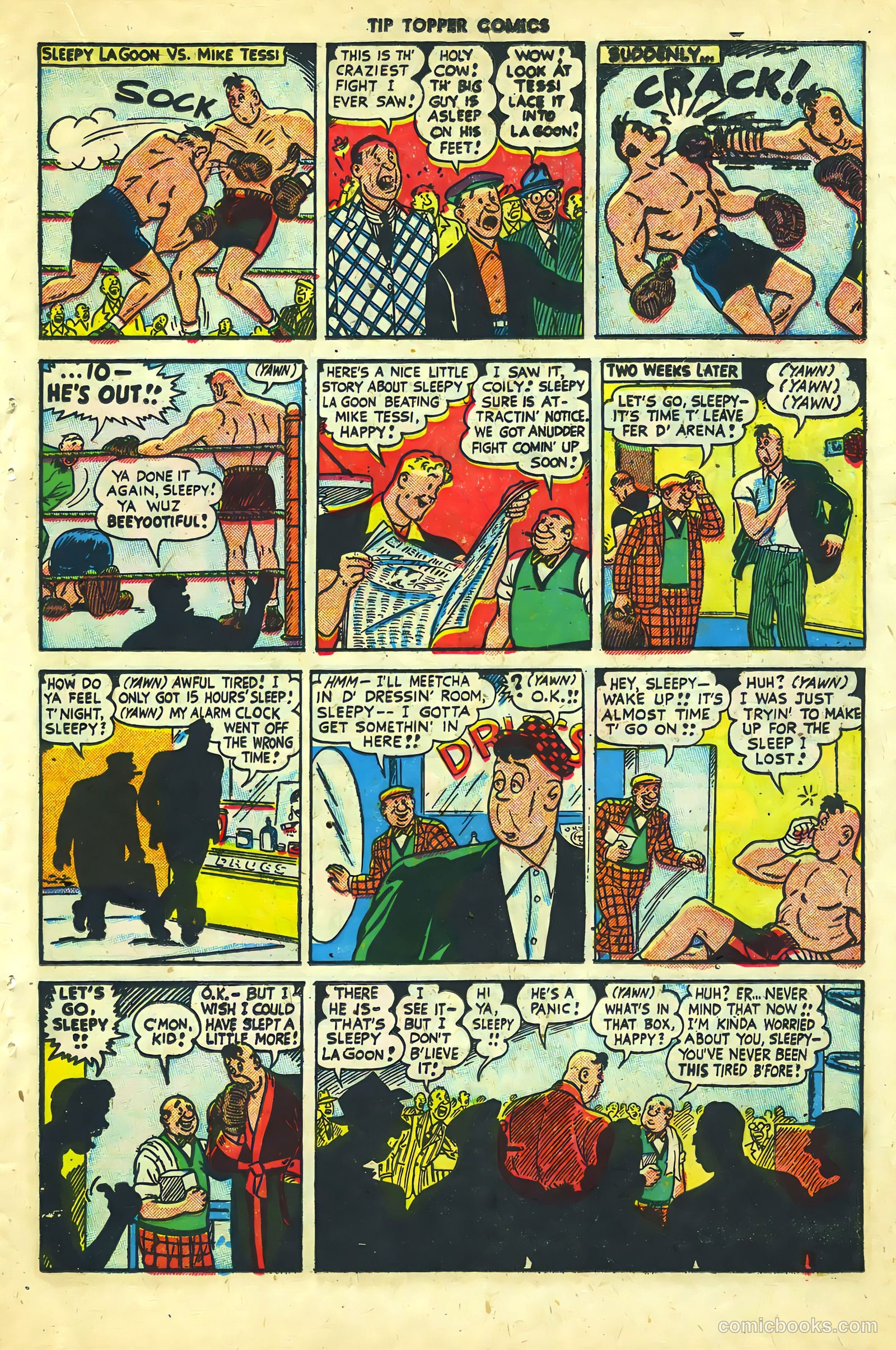 Tip Topper Comics #4 (1950) — page 21 of 45