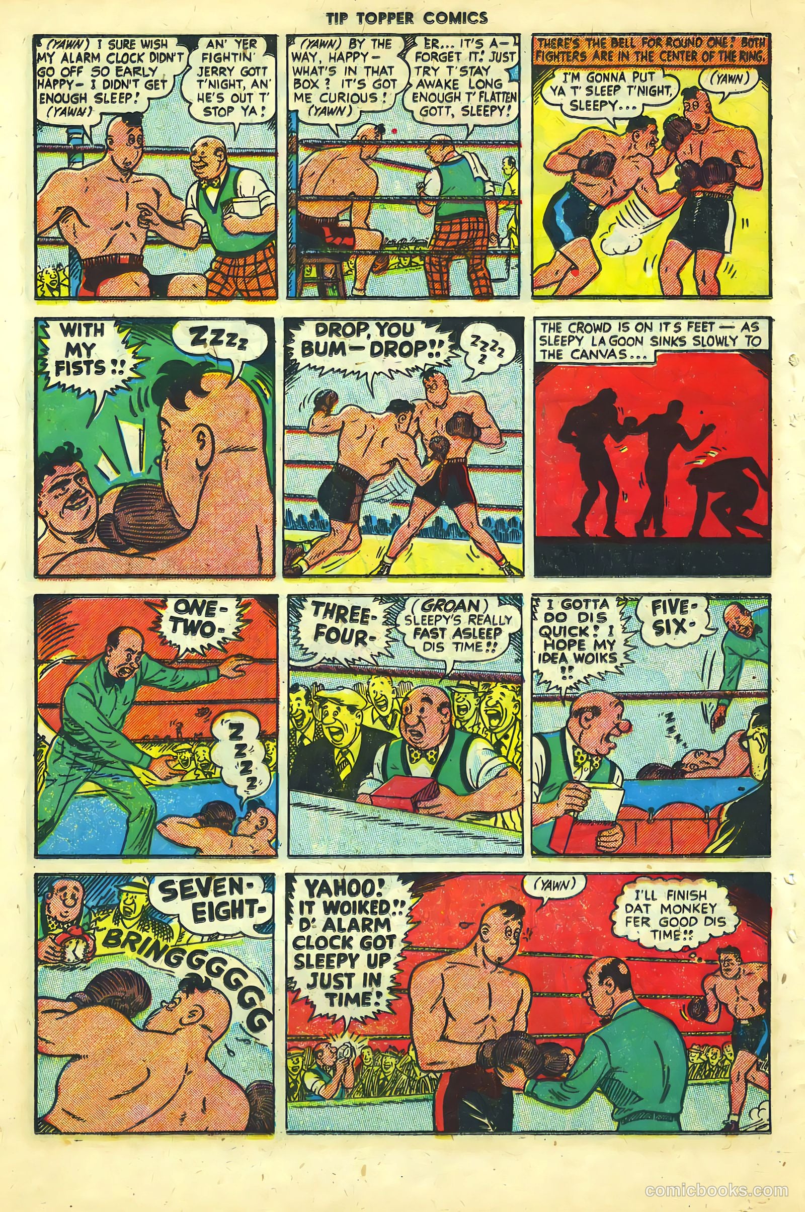 Tip Topper Comics #4 (1950) — page 22 of 45