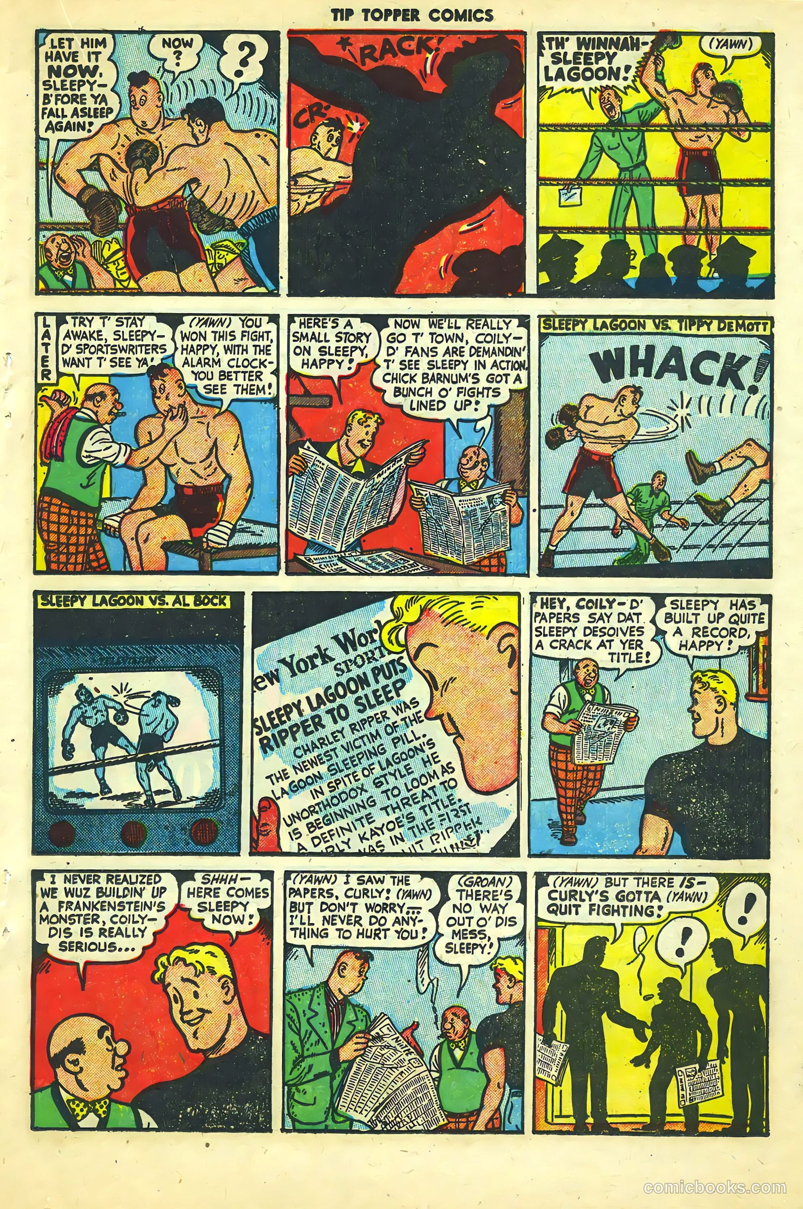 Tip Topper Comics #4 (1950) — page 23 of 45