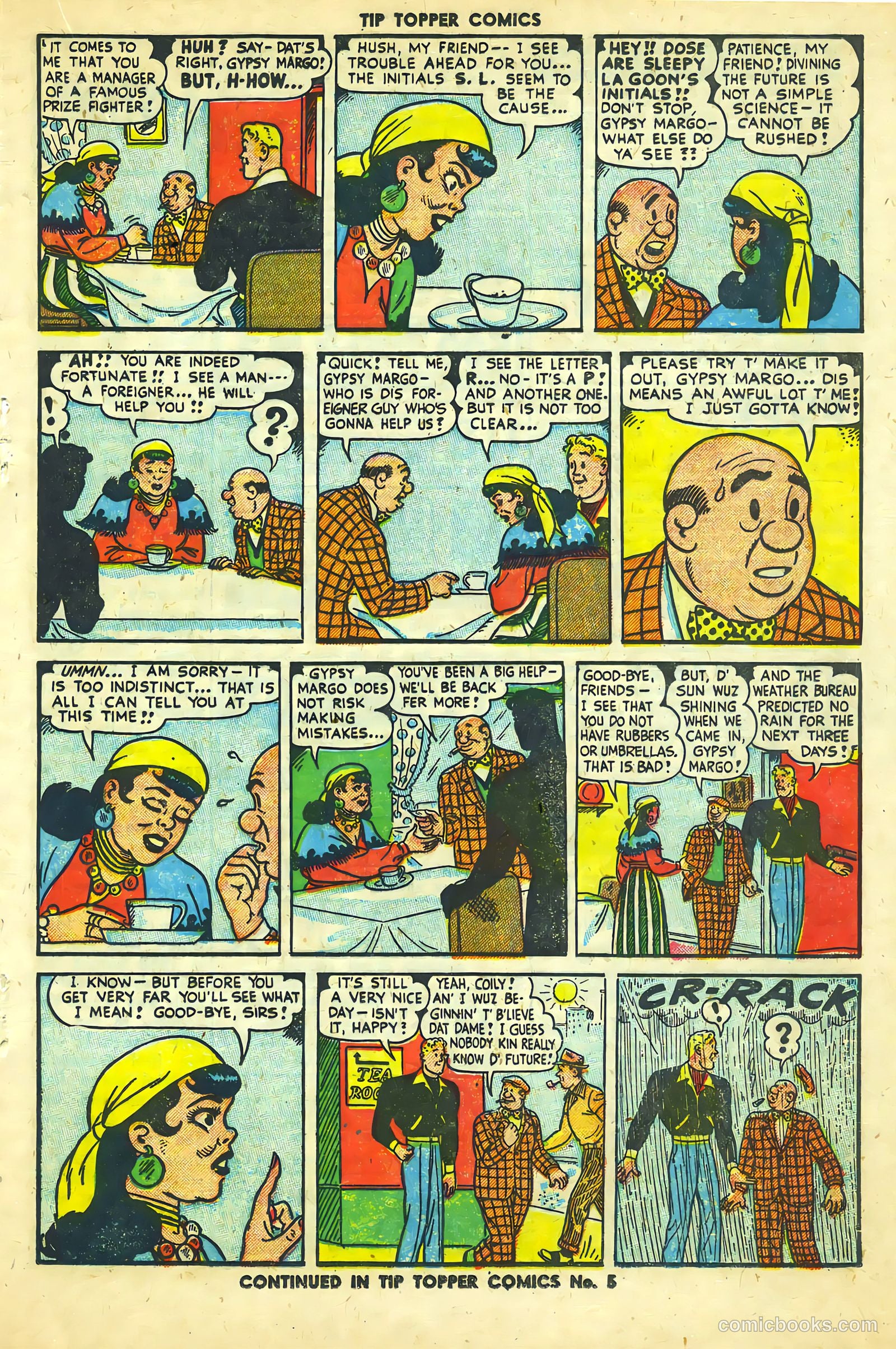 Tip Topper Comics #4 (1950) — page 25 of 45