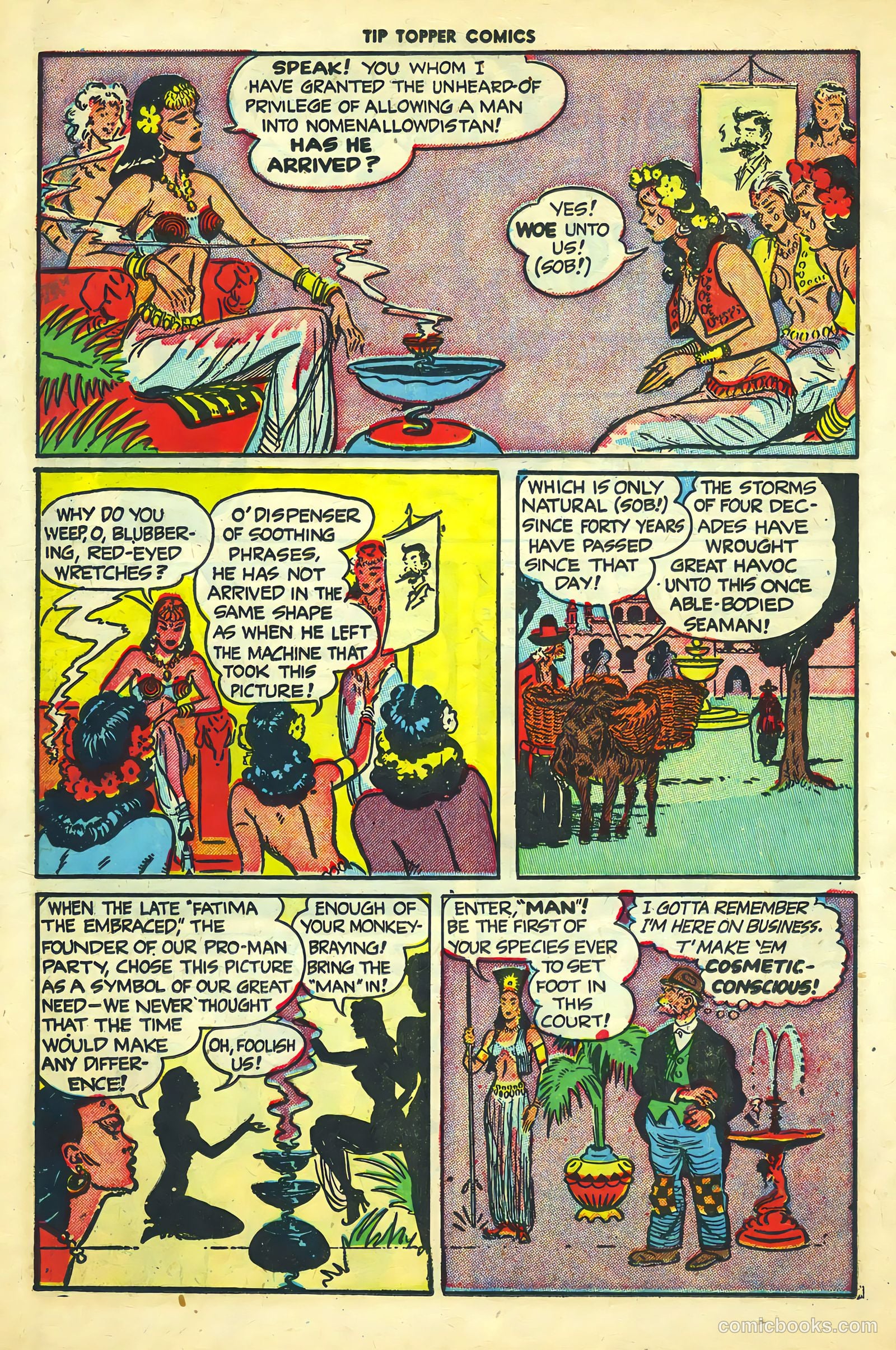 Tip Topper Comics #4 (1950) — page 29 of 45