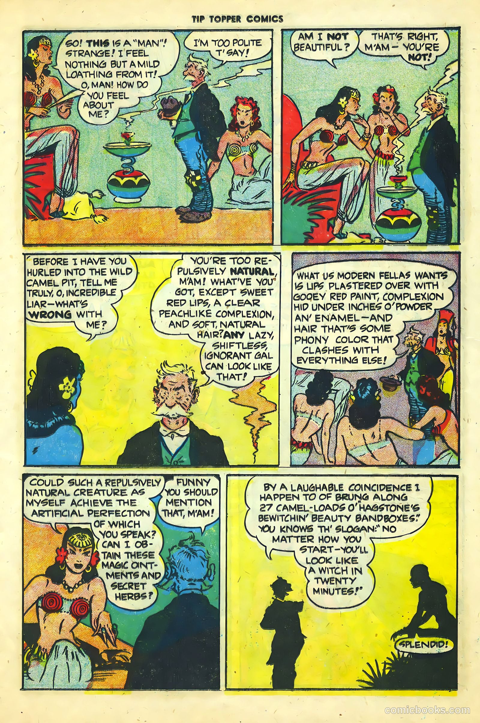 Tip Topper Comics #4 (1950) — page 30 of 45