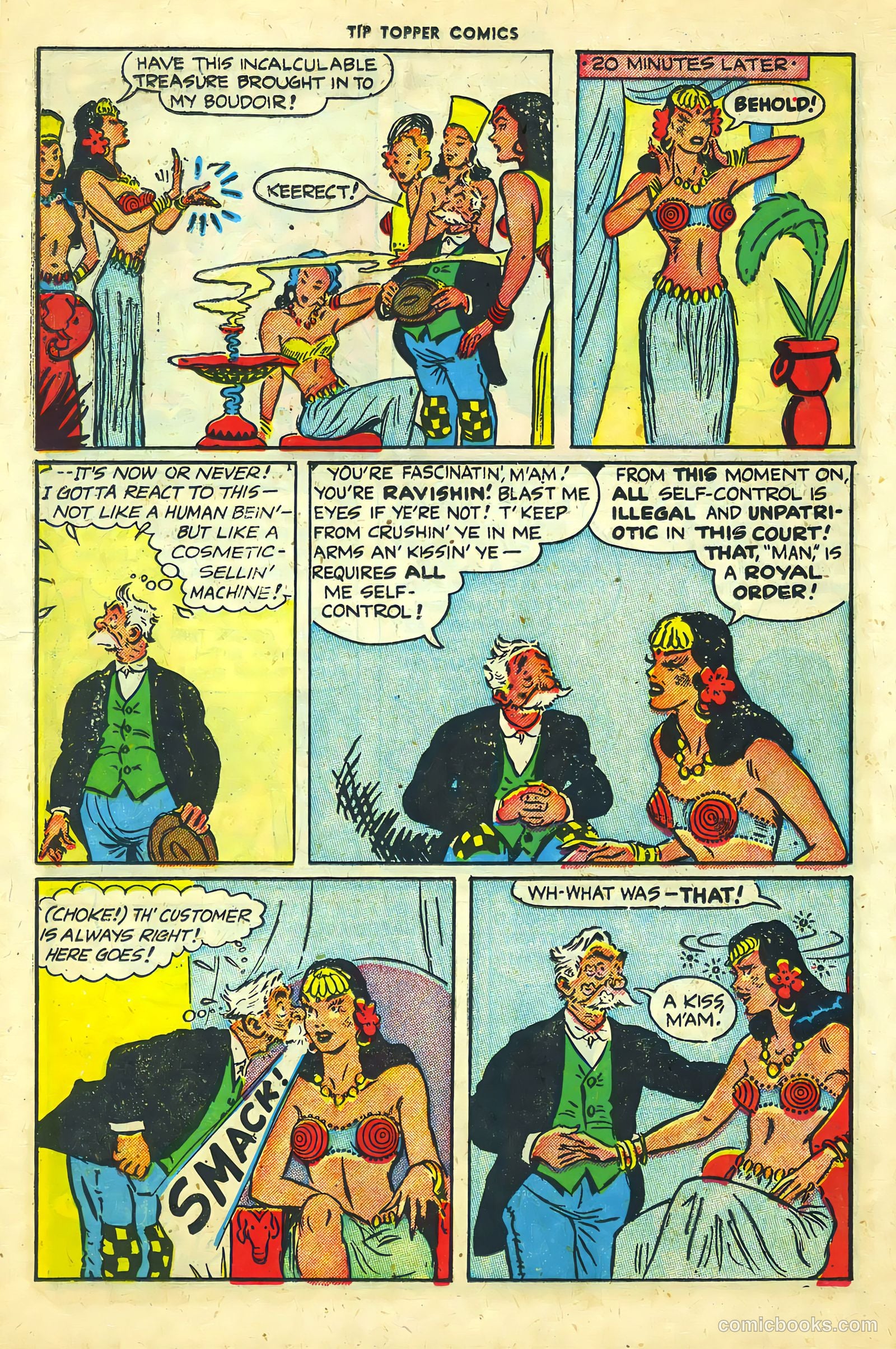 Tip Topper Comics #4 (1950) — page 31 of 45