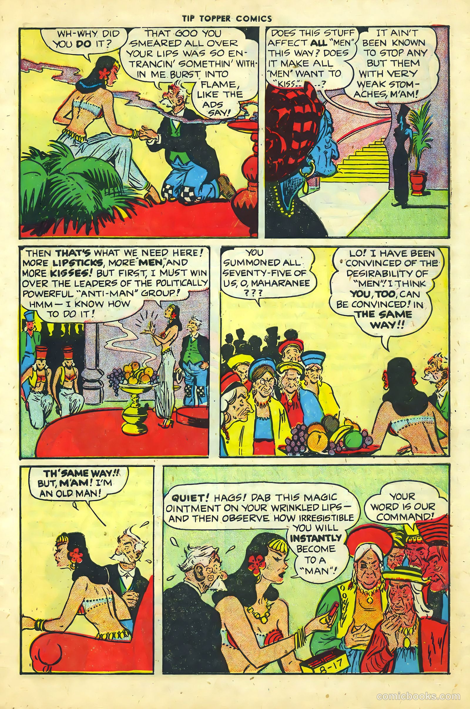 Tip Topper Comics #4 (1950) — page 32 of 45