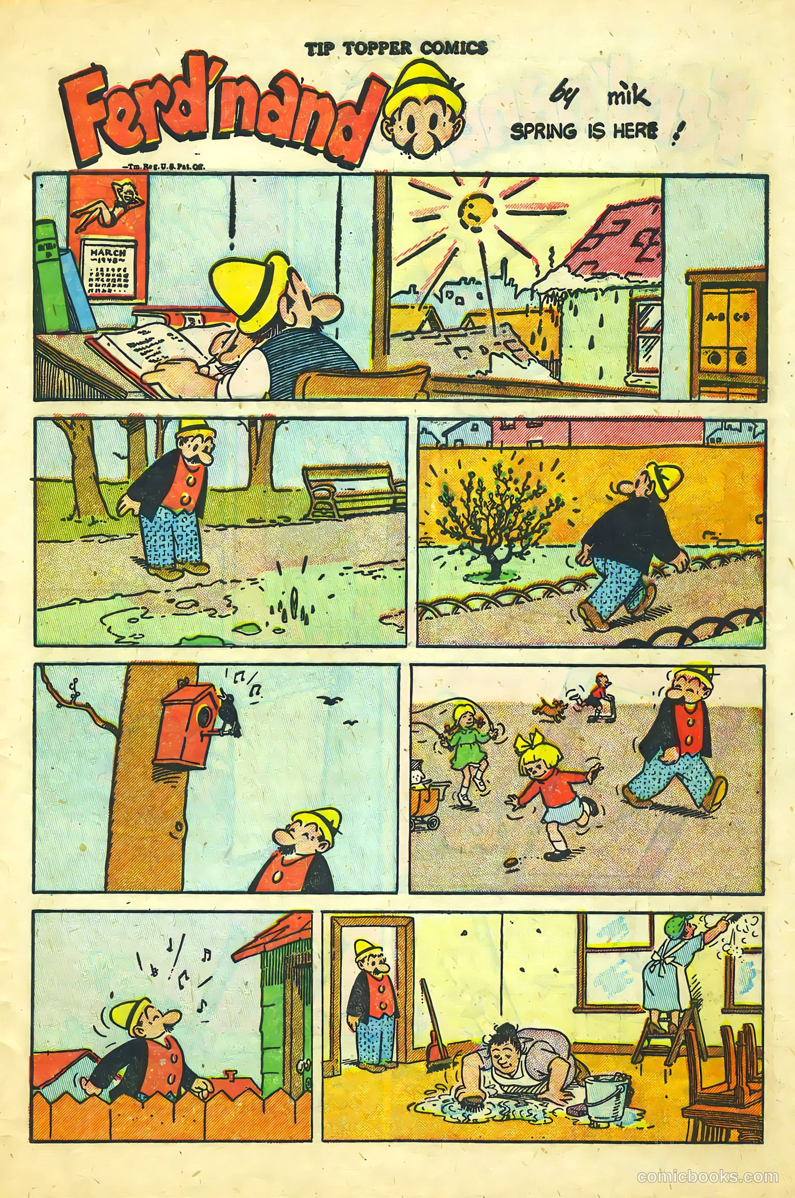 Tip Topper Comics #4 (1950) — page 36 of 45
