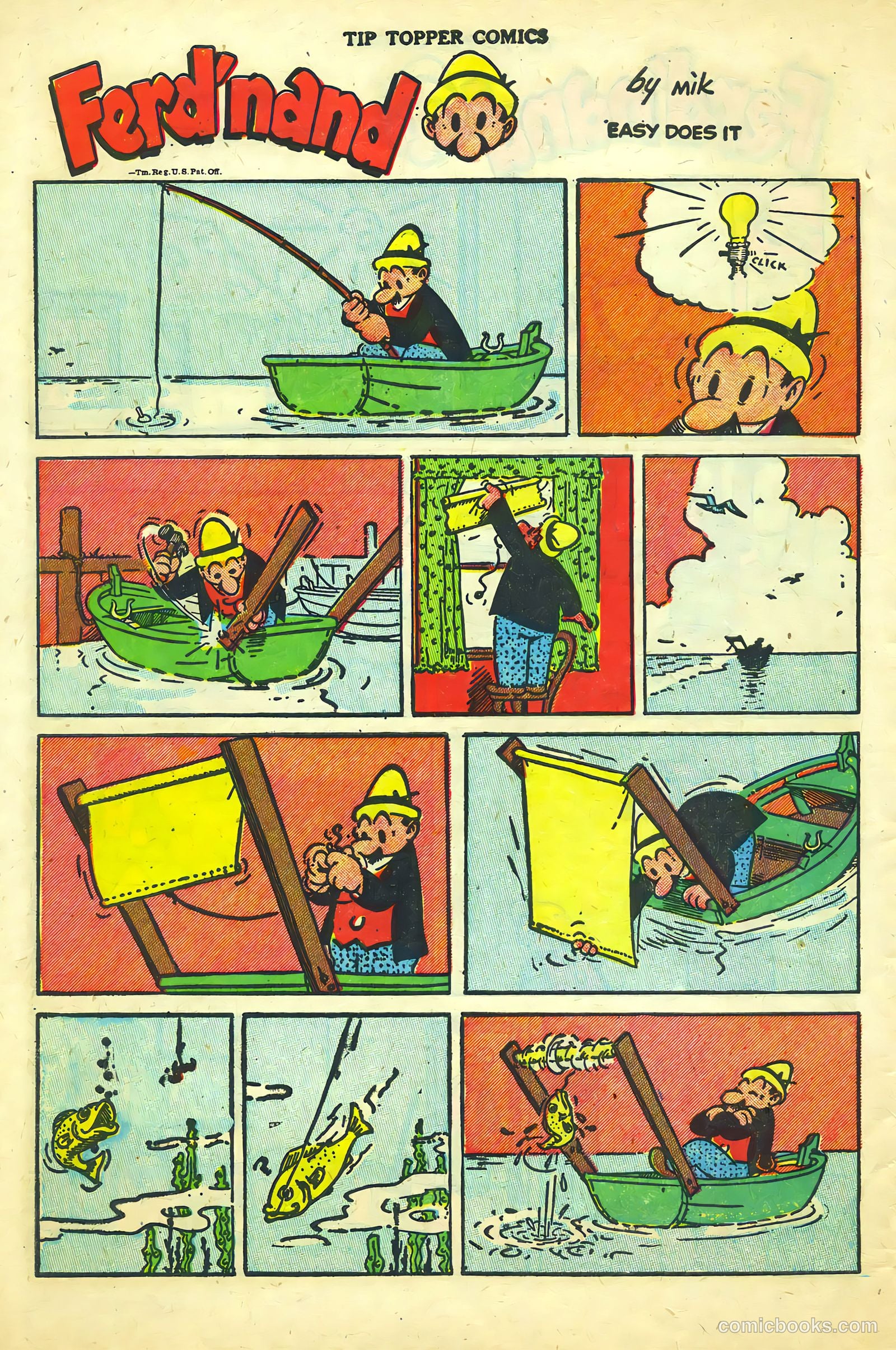 Tip Topper Comics #4 (1950) — page 37 of 45